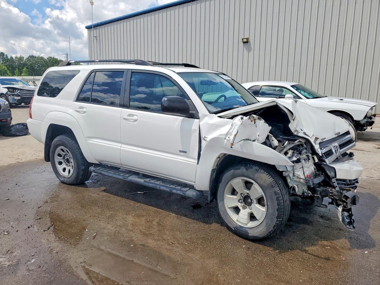 2005 Toyota 4runner Sr5 White vin: JTEZU14R250050685