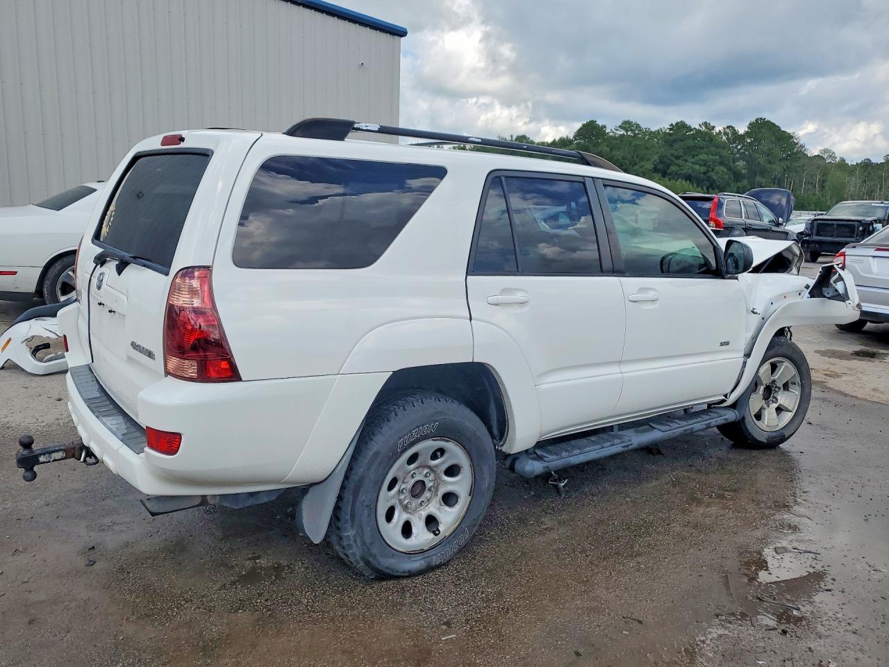 2005 Toyota 4runner Sr5 White vin: JTEZU14R250050685