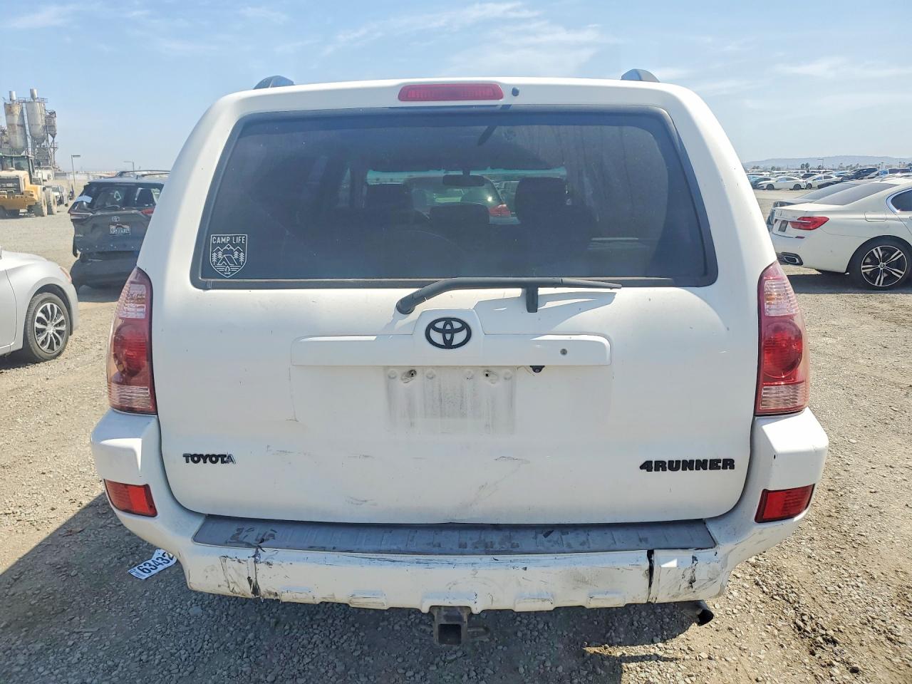 2005 Toyota 4runner Sr5 White vin: JTEZU14R250051092