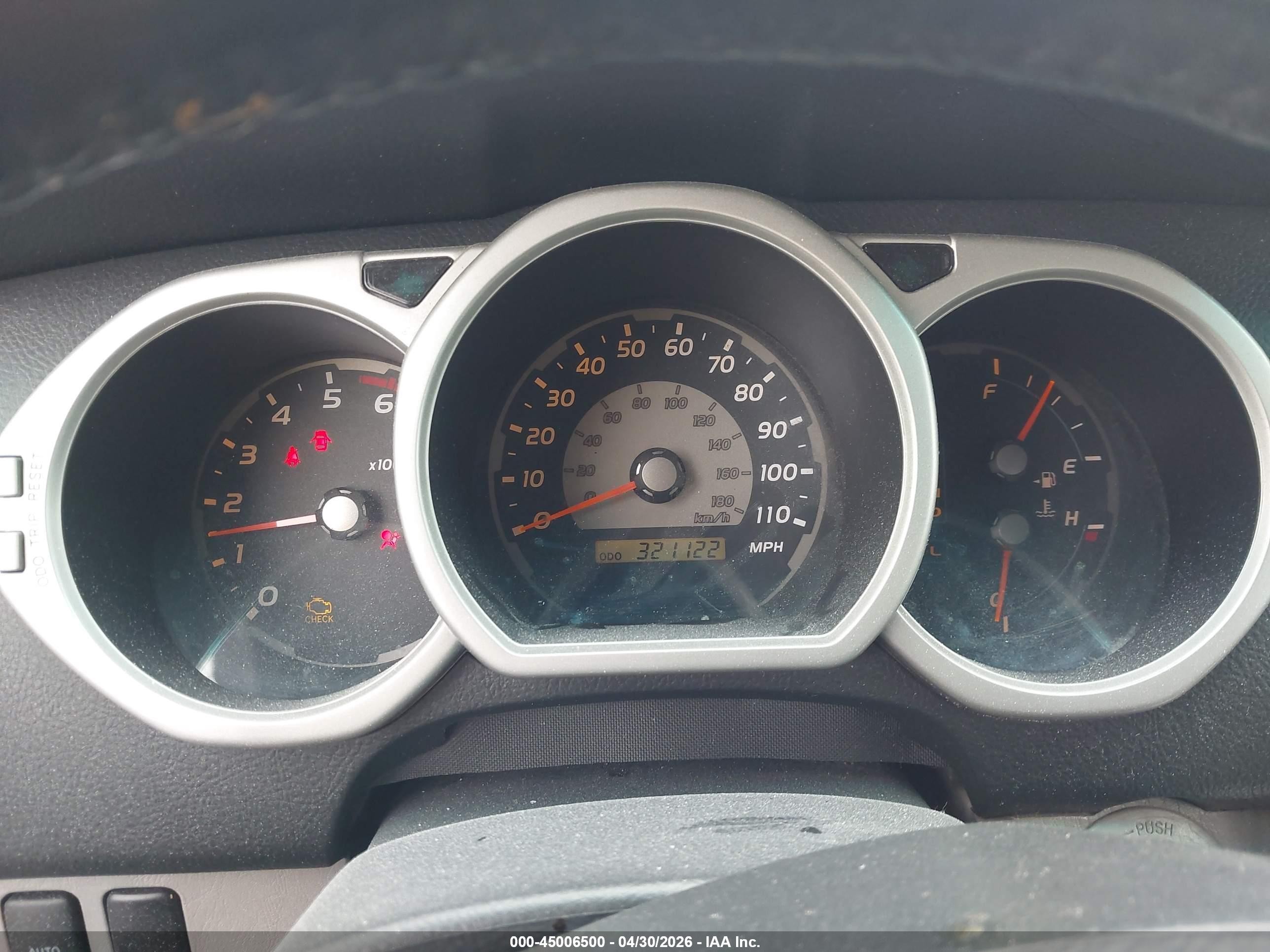 2005 Toyota 4runner Sr5 Sport V6/sr5 V6 Silver vin: JTEZU14R258039381