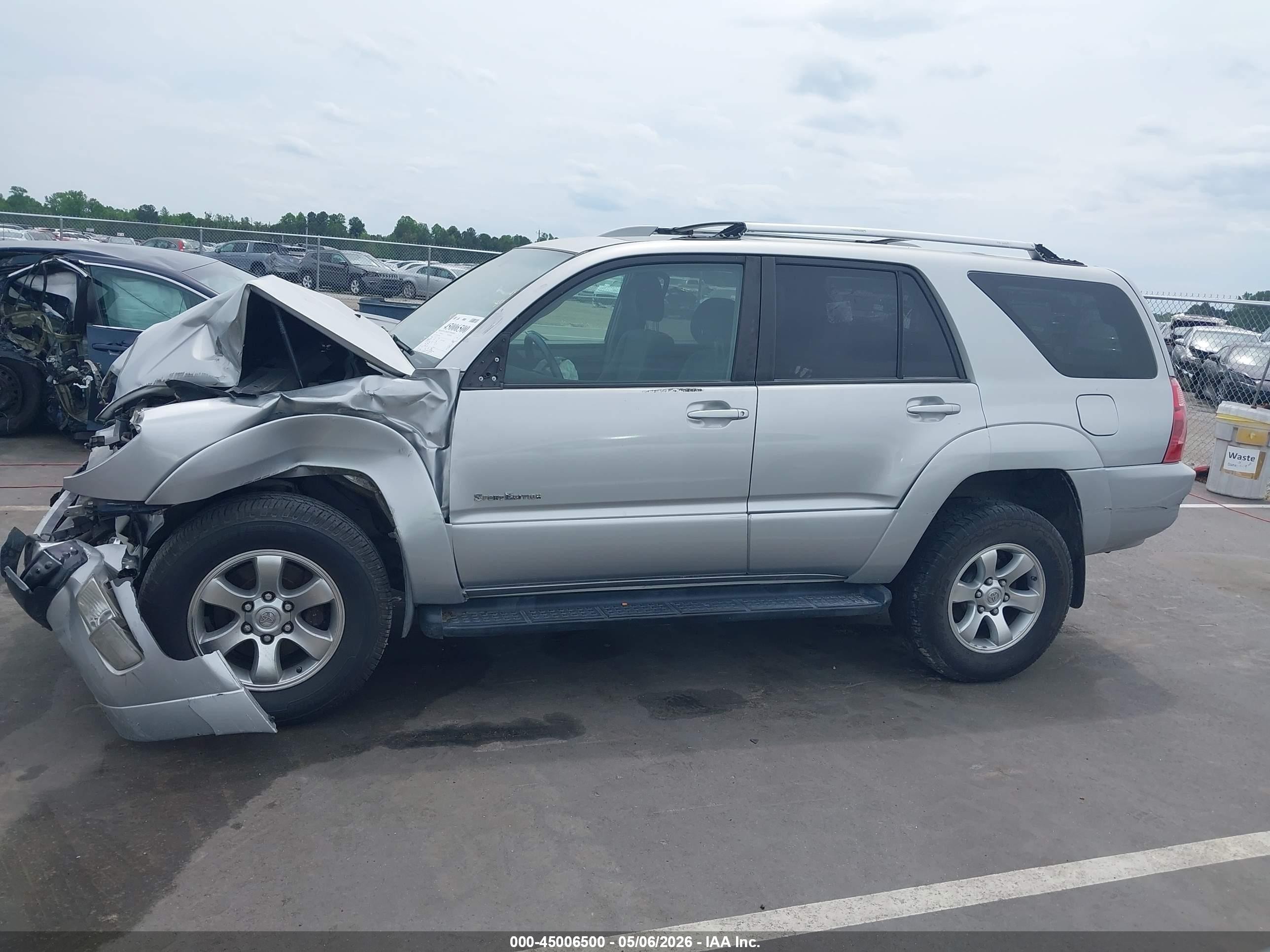 2005 Toyota 4runner Sr5 Sport V6/sr5 V6 Silver vin: JTEZU14R258039381