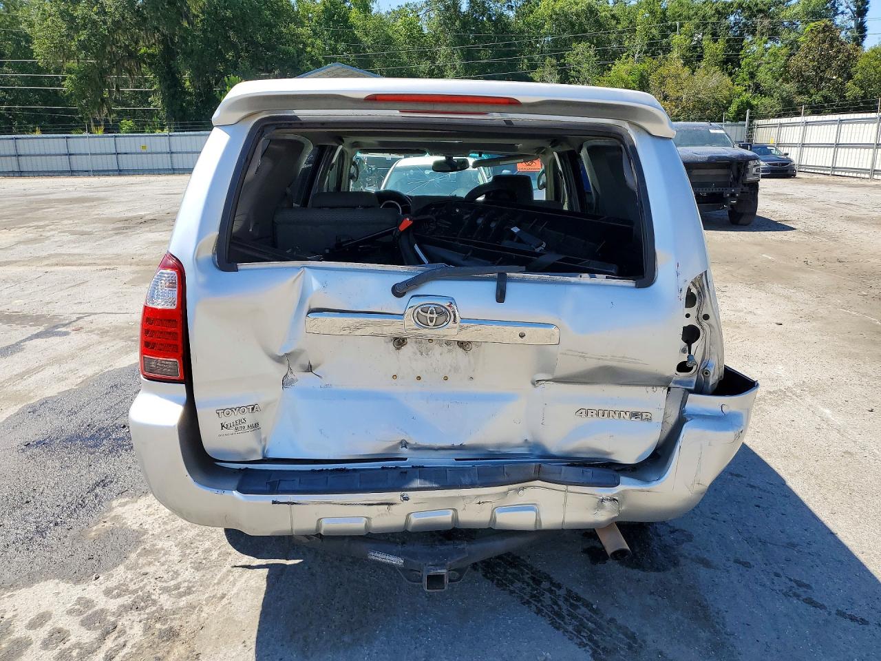2006 Toyota 4runner Sr5 Gray vin: JTEZU14R260072302