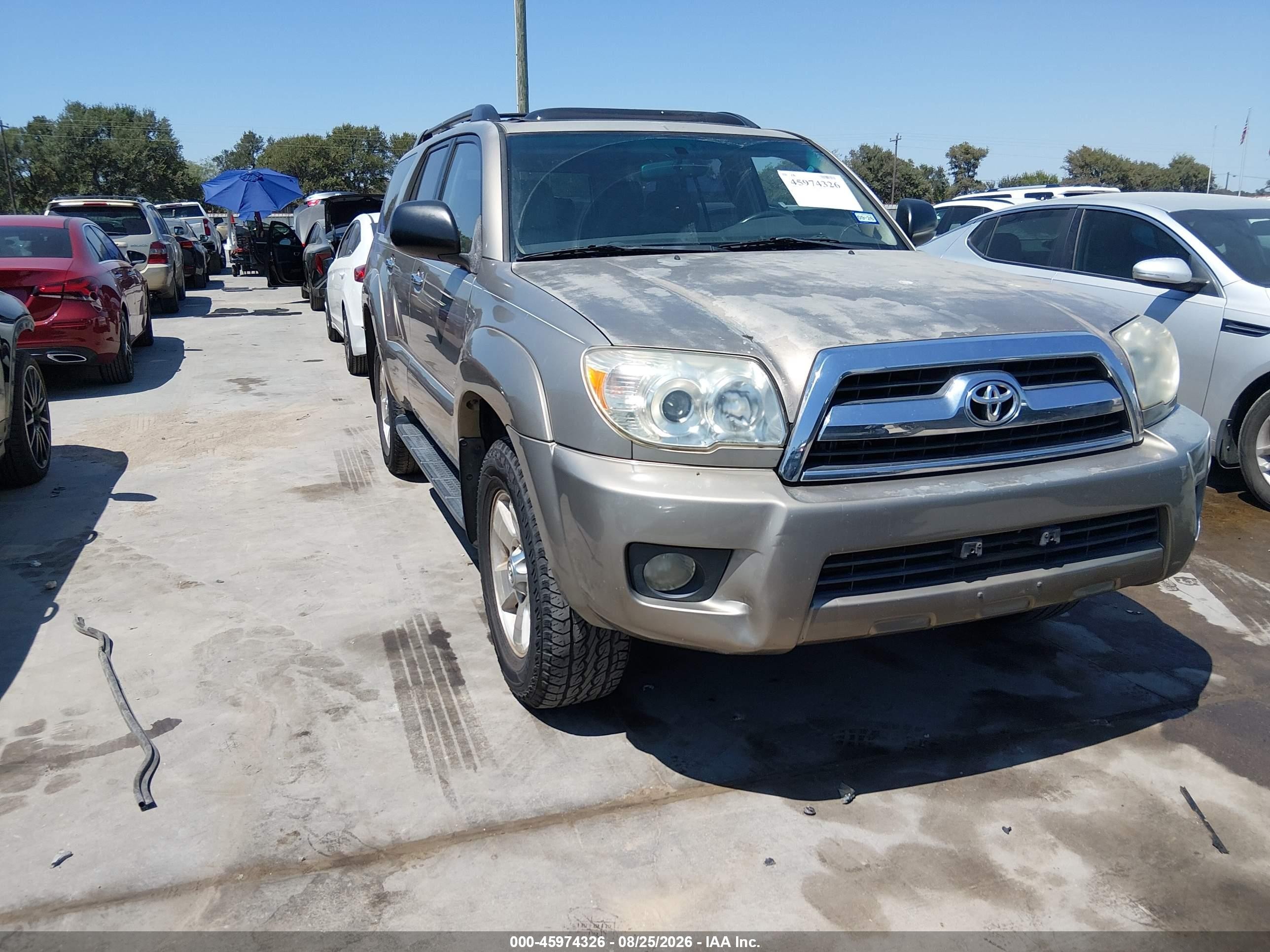 2006 Toyota 4runner Sr5 V6 Champagne vin: JTEZU14R260077967