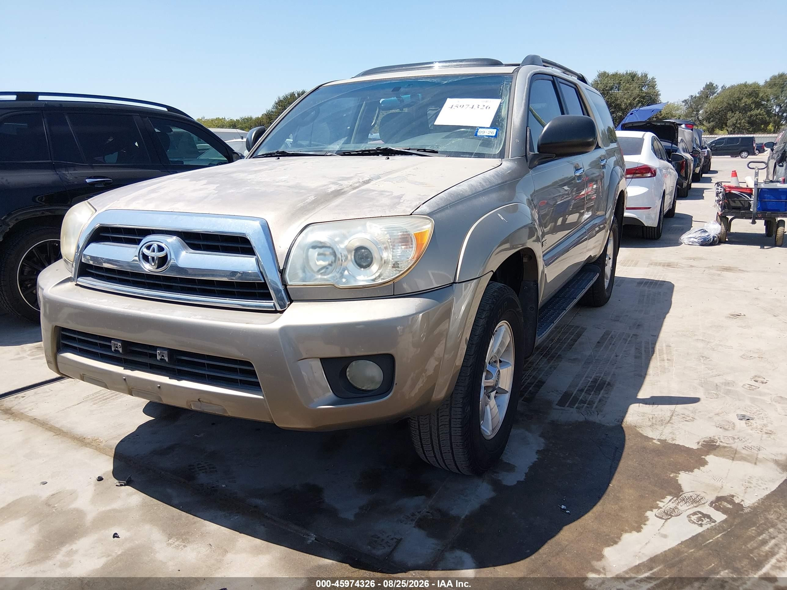 2006 Toyota 4runner Sr5 V6 Champagne vin: JTEZU14R260077967