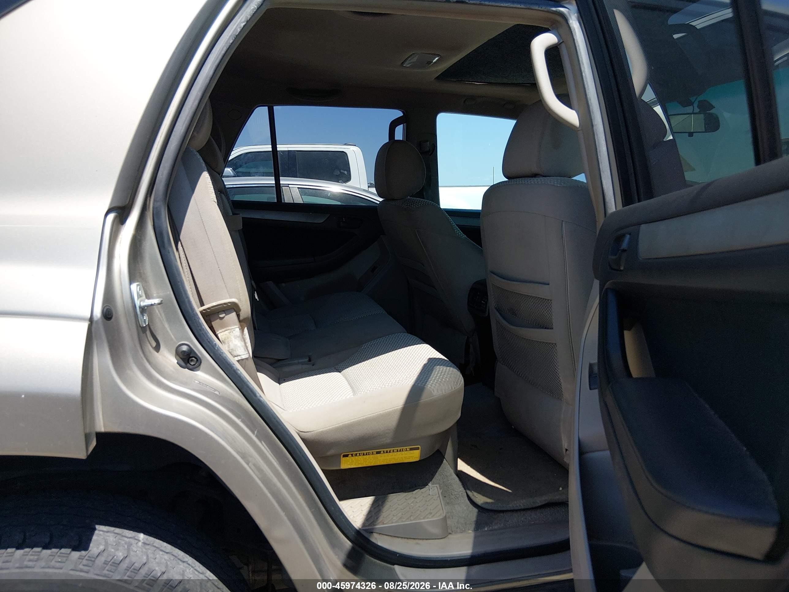 2006 Toyota 4runner Sr5 V6 Champagne vin: JTEZU14R260077967