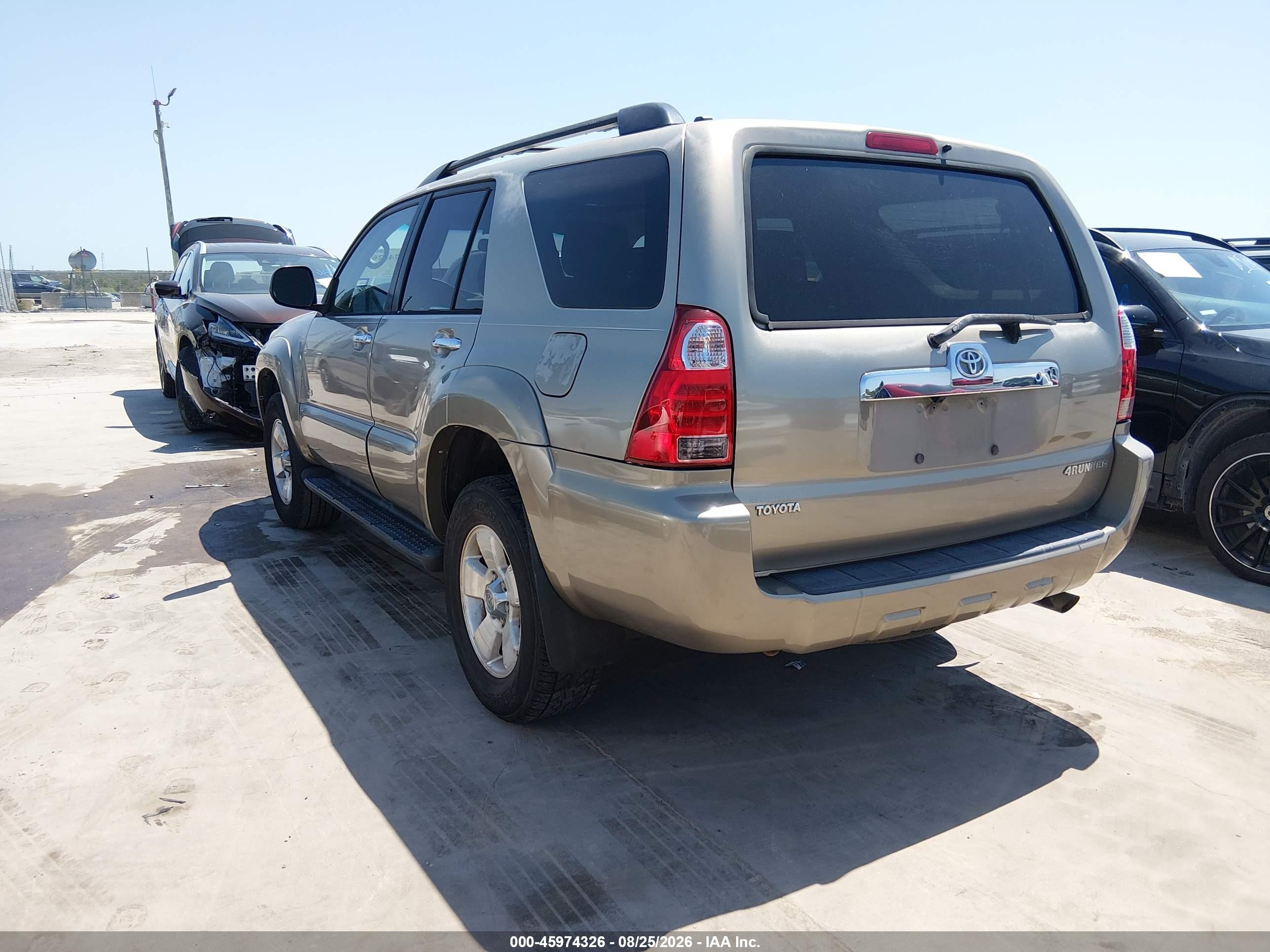 2006 Toyota 4runner Sr5 V6 Champagne vin: JTEZU14R260077967