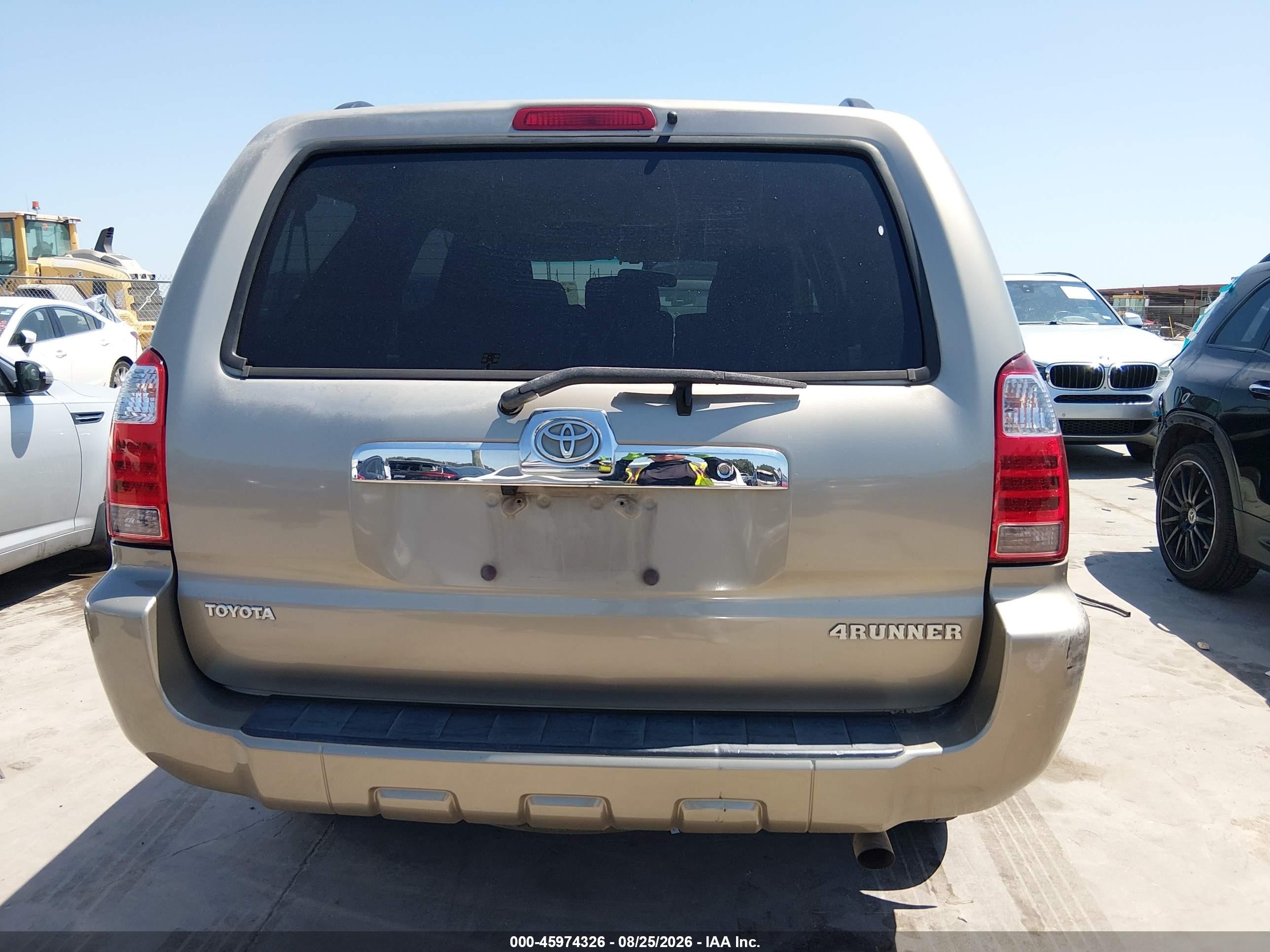 2006 Toyota 4runner Sr5 V6 Champagne vin: JTEZU14R260077967