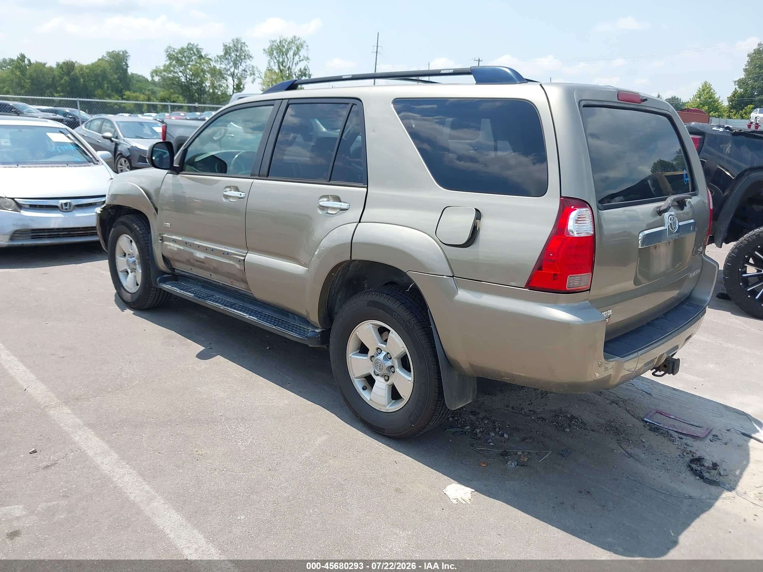 2006 Toyota 4runner Sr5 V6 Желто-коричневый vin: JTEZU14R268042735