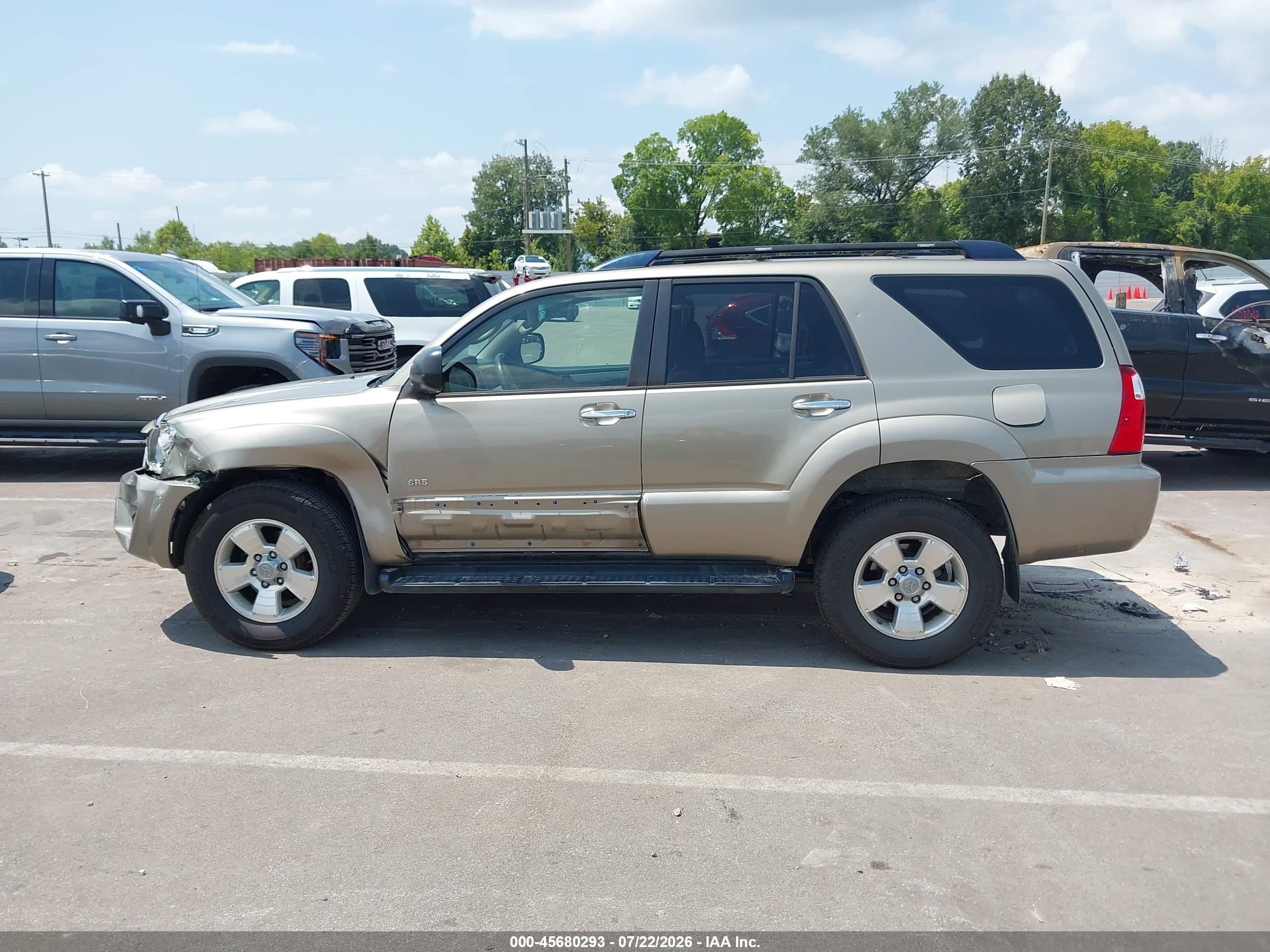 2006 Toyota 4runner Sr5 V6 Желто-коричневый vin: JTEZU14R268042735