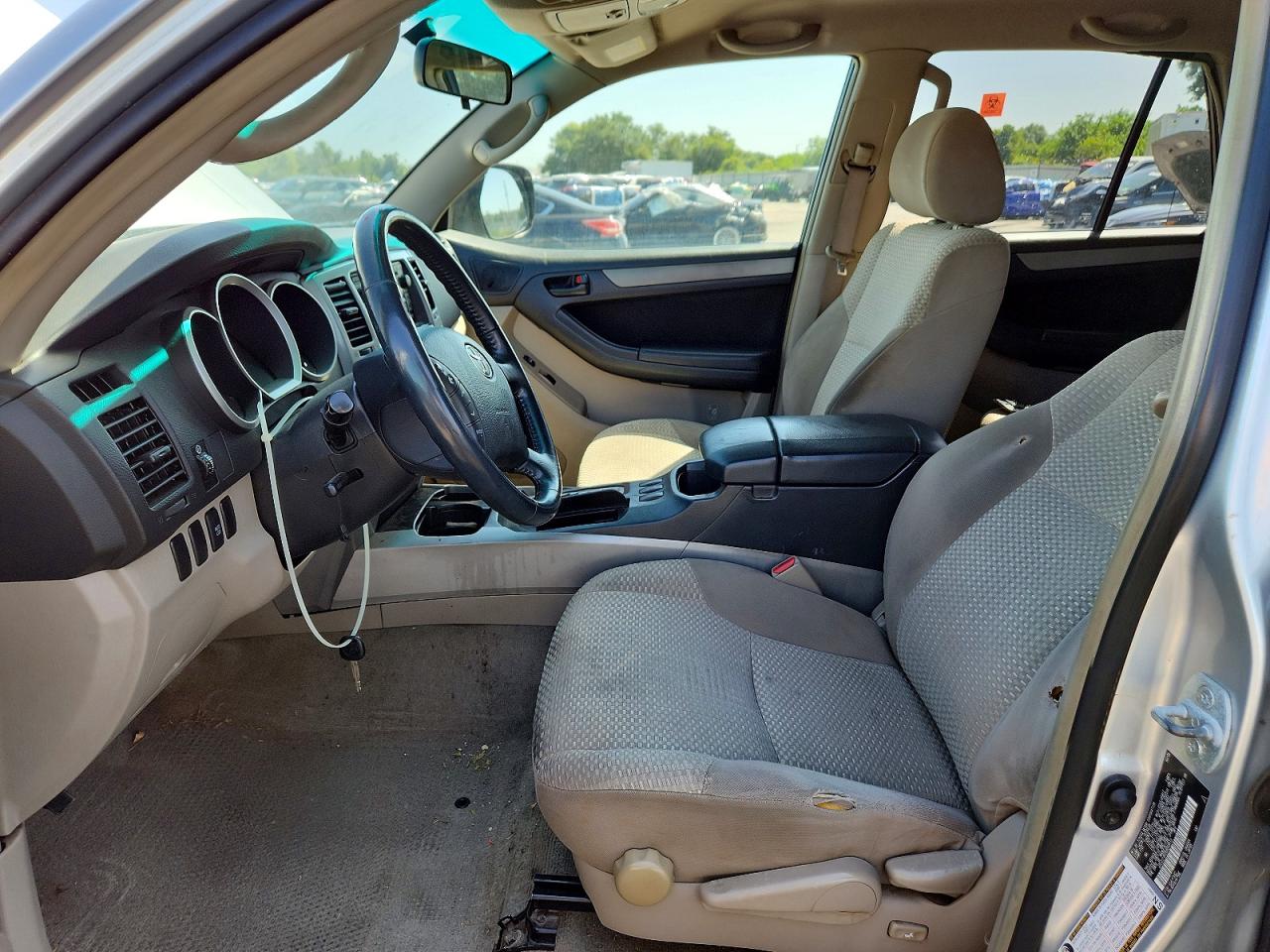 2006 Toyota 4runner Sr5 Silver vin: JTEZU14R268058112