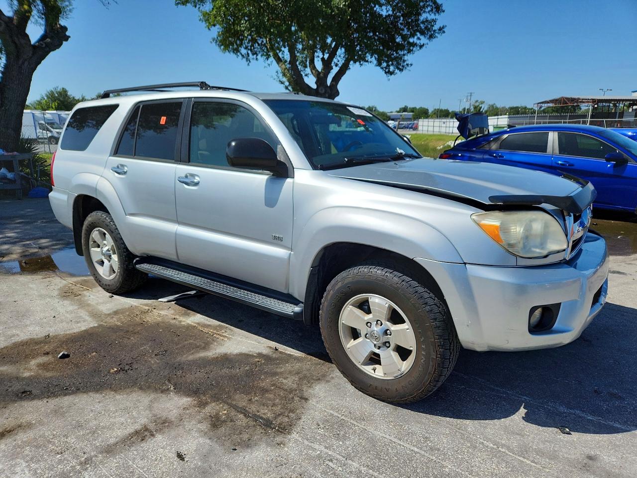 2006 Toyota 4runner Sr5 Silver vin: JTEZU14R268058112