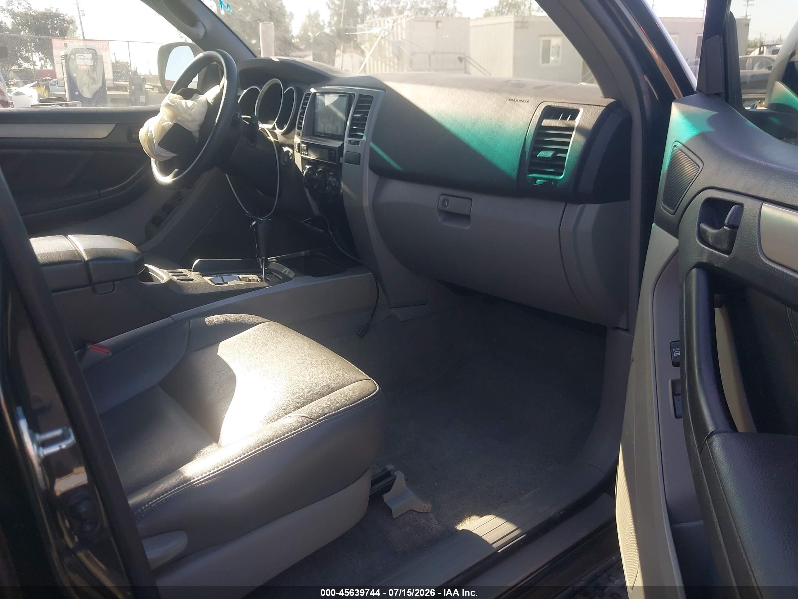 2007 Toyota 4runner Sr5 Серый vin: JTEZU14R270093586