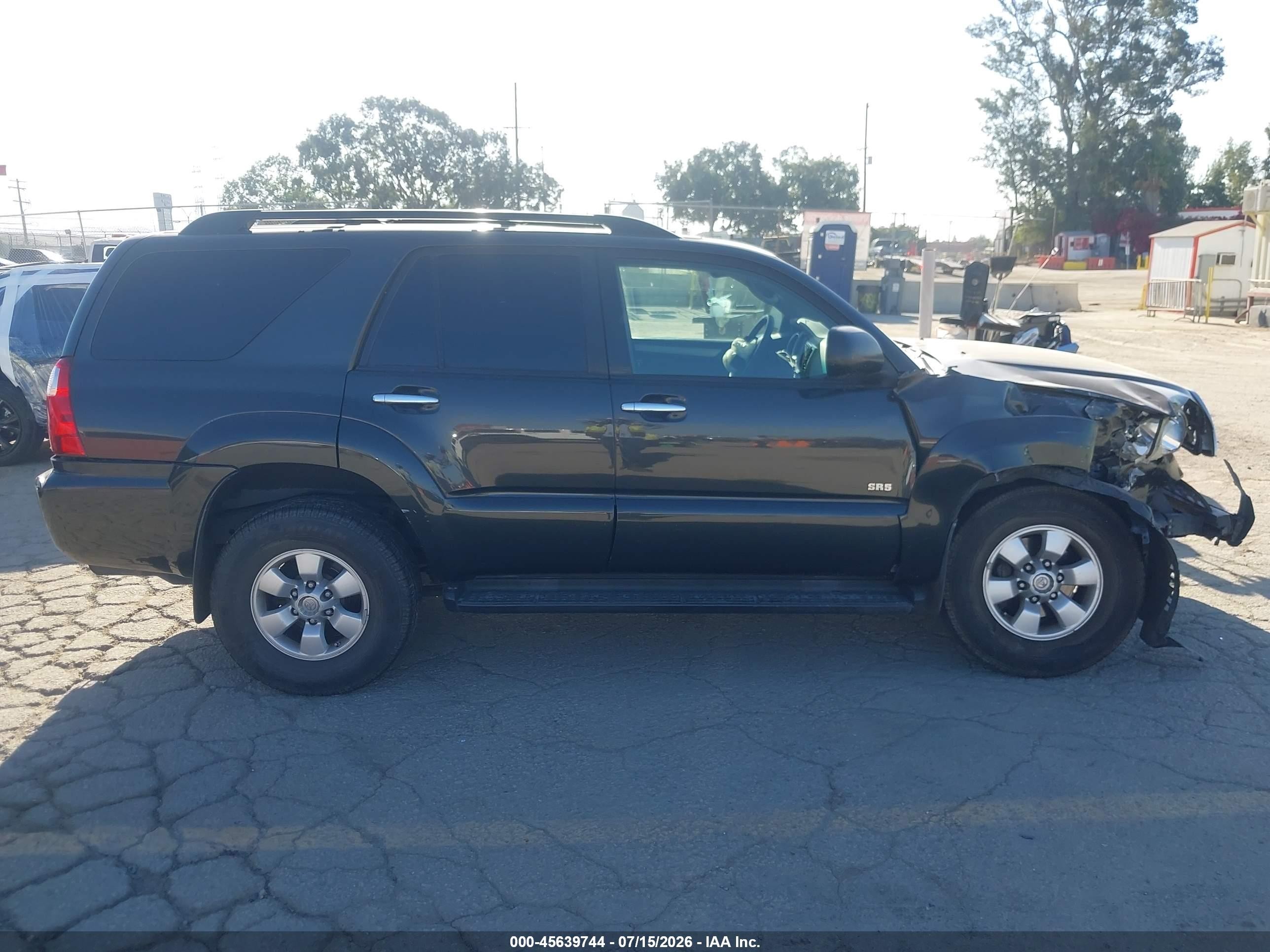 2007 Toyota 4runner Sr5 Серый vin: JTEZU14R270093586