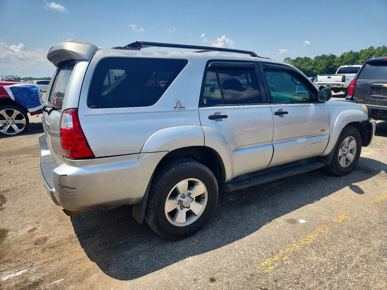 2007 Toyota 4runner Sr5 Silver vin: JTEZU14R278079625