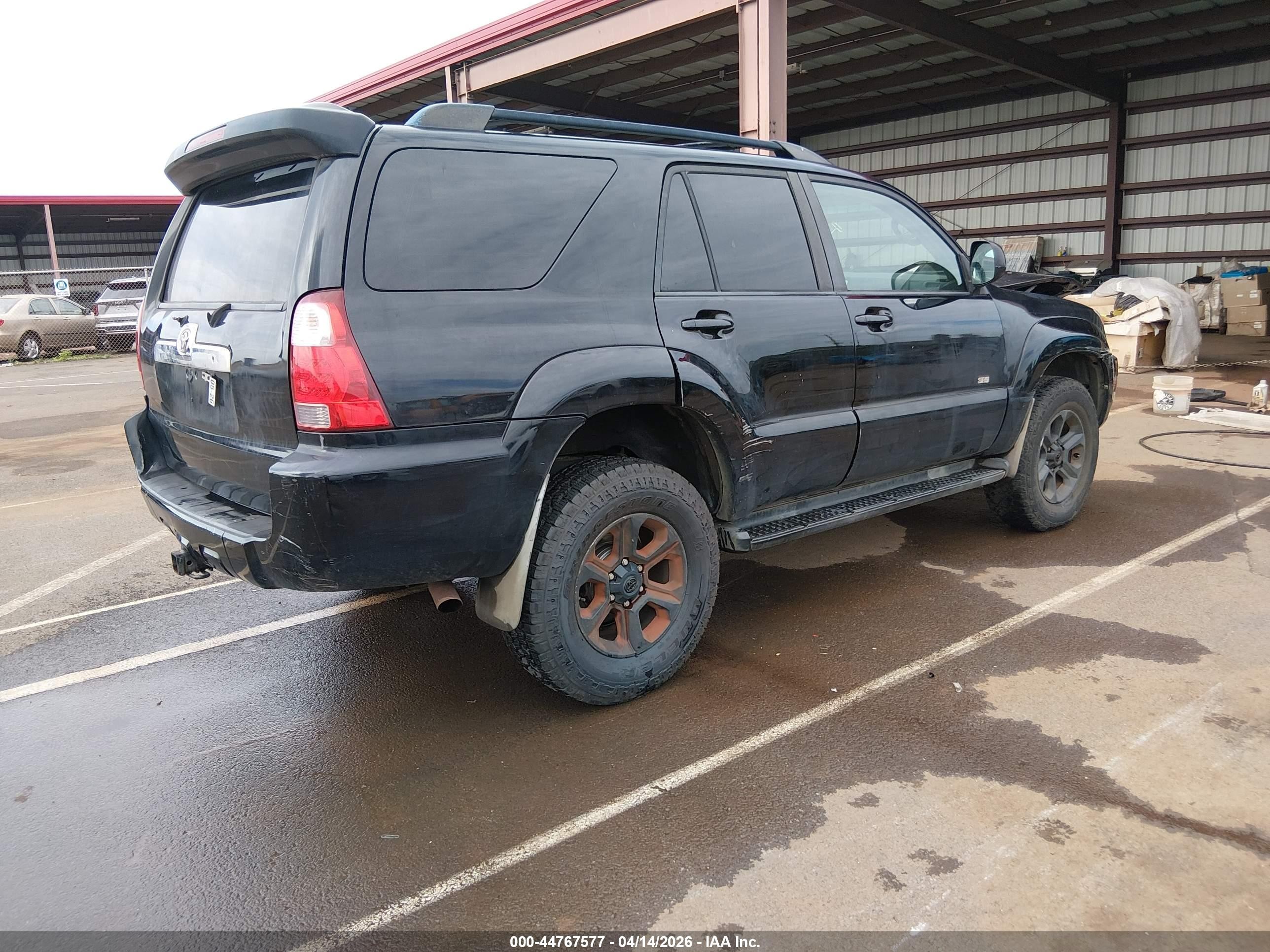 2007 Toyota 4runner Sport V6/sr5 V6 Черный vin: JTEZU14R278091841