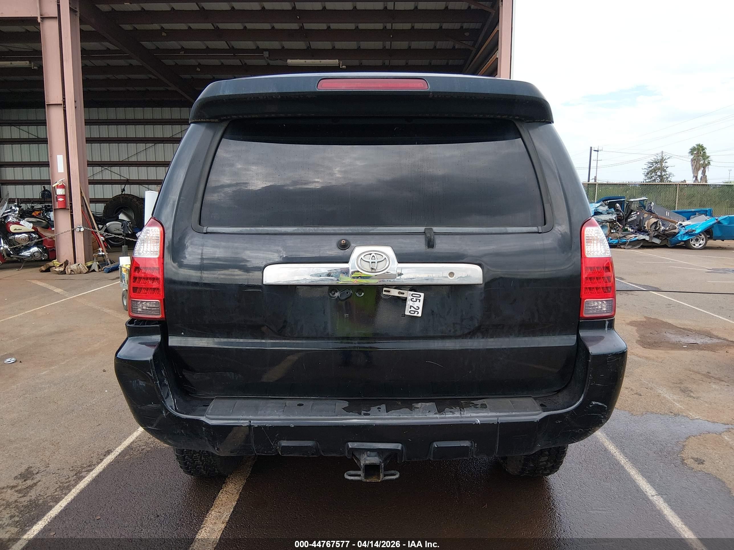 2007 Toyota 4runner Sport V6/sr5 V6 Черный vin: JTEZU14R278091841