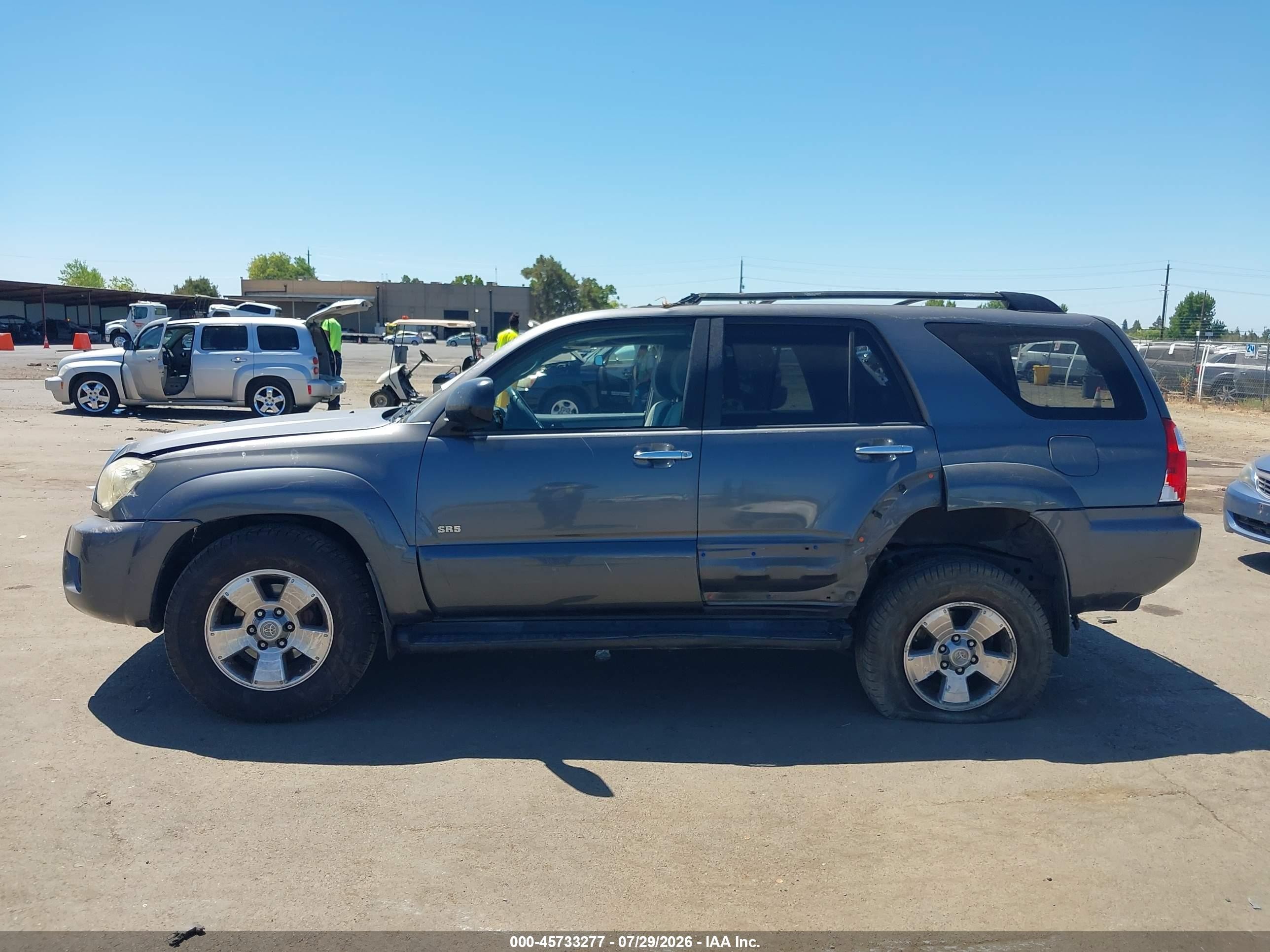 2008 Toyota 4runner Sr5 V6 Серый vin: JTEZU14R280100733