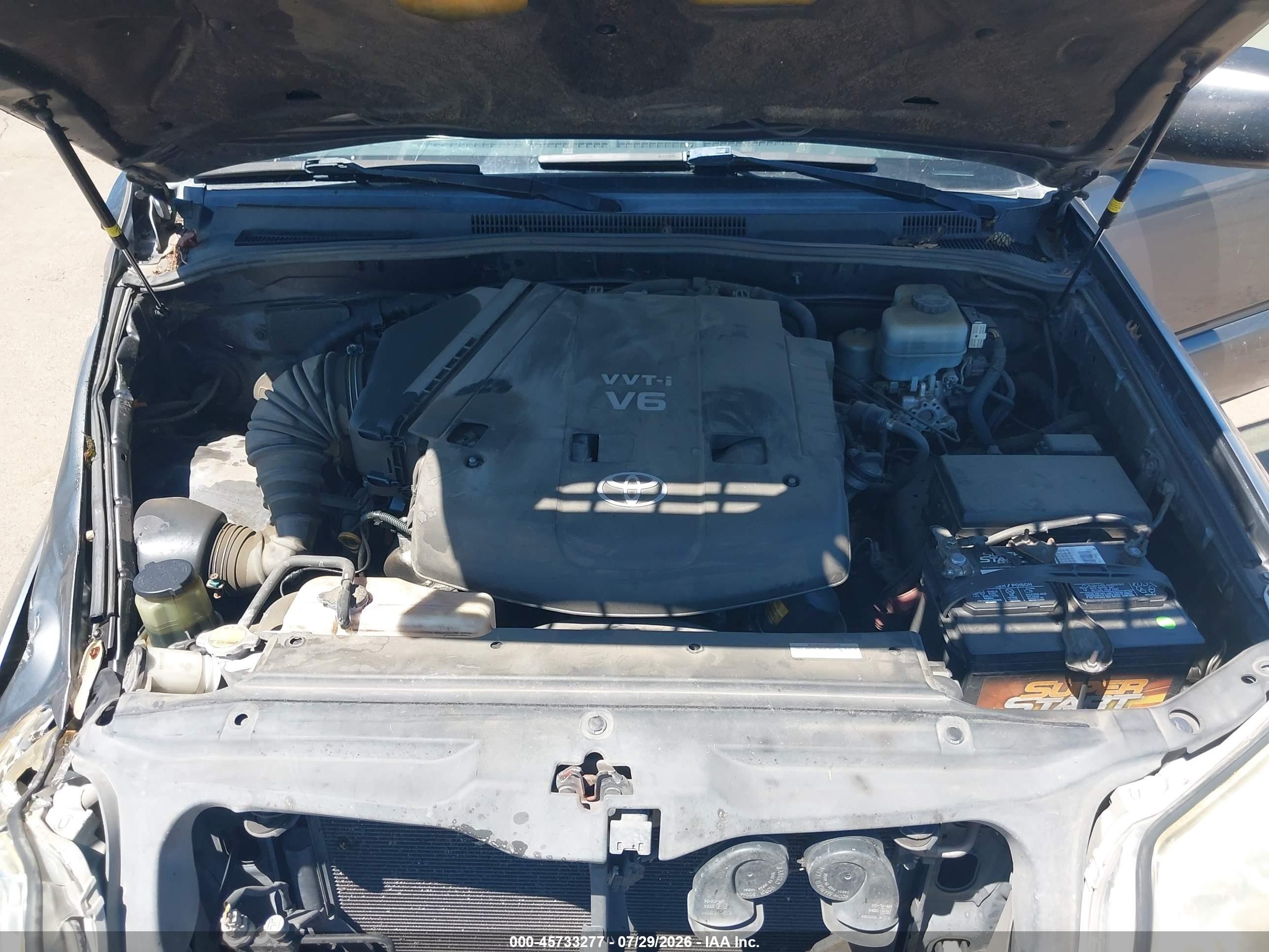 2008 Toyota 4runner Sr5 V6 Серый vin: JTEZU14R280100733