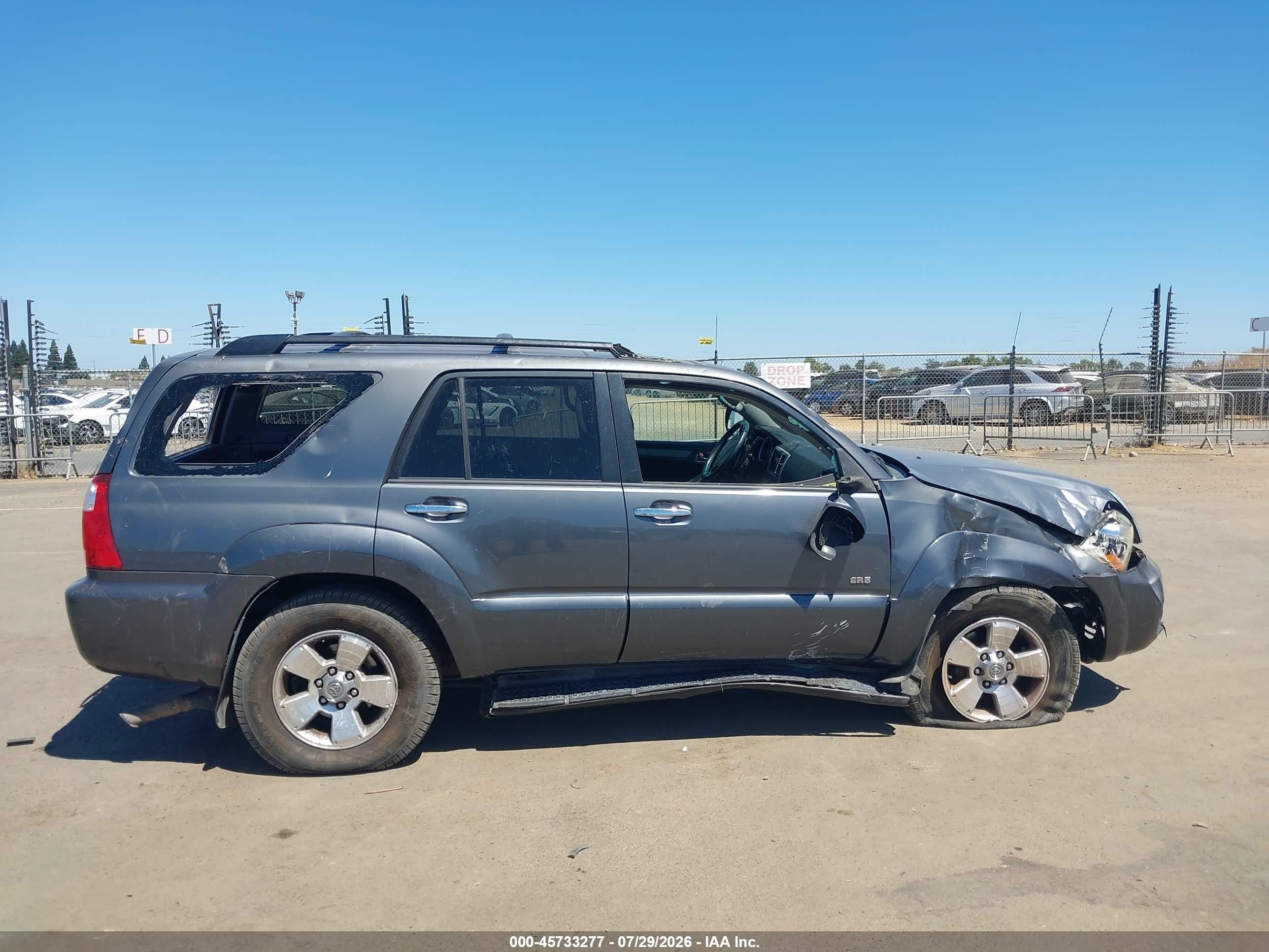 2008 Toyota 4runner Sr5 V6 Серый vin: JTEZU14R280100733