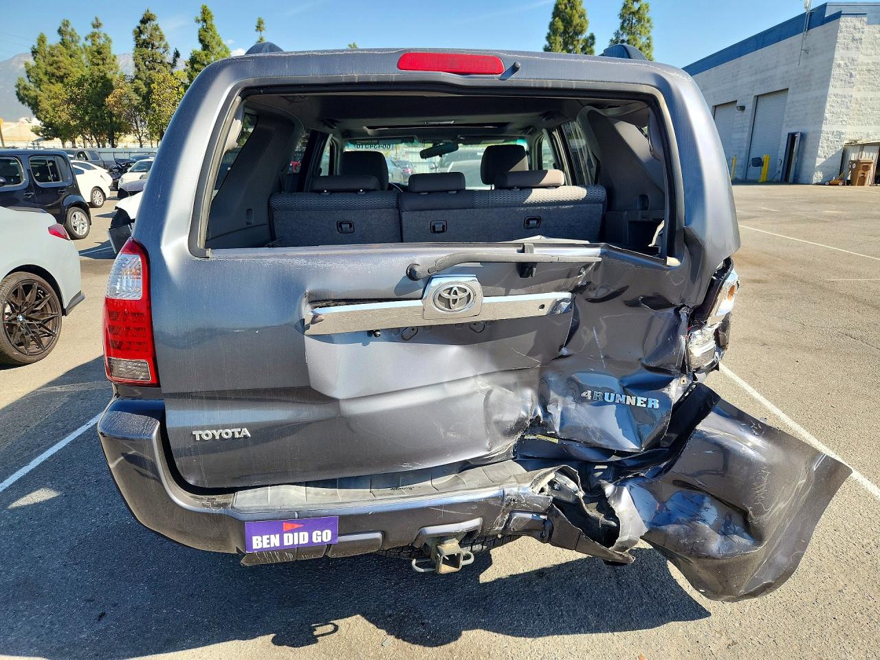 2008 Toyota 4runner Sr5 Угольный vin: JTEZU14R28K009286
