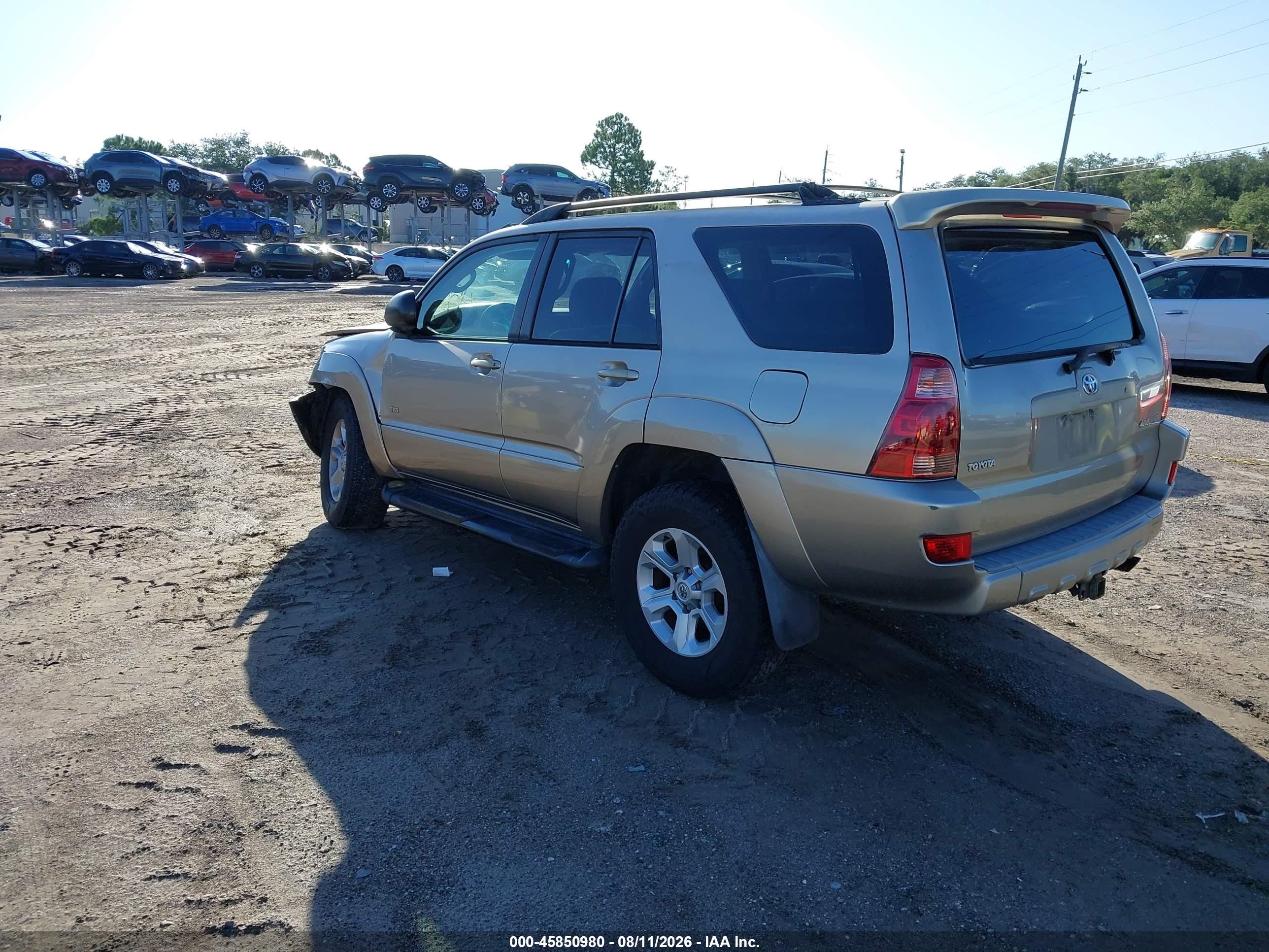 2003 Toyota 4runner Sr5 V6 Beige vin: JTEZU14R330010273
