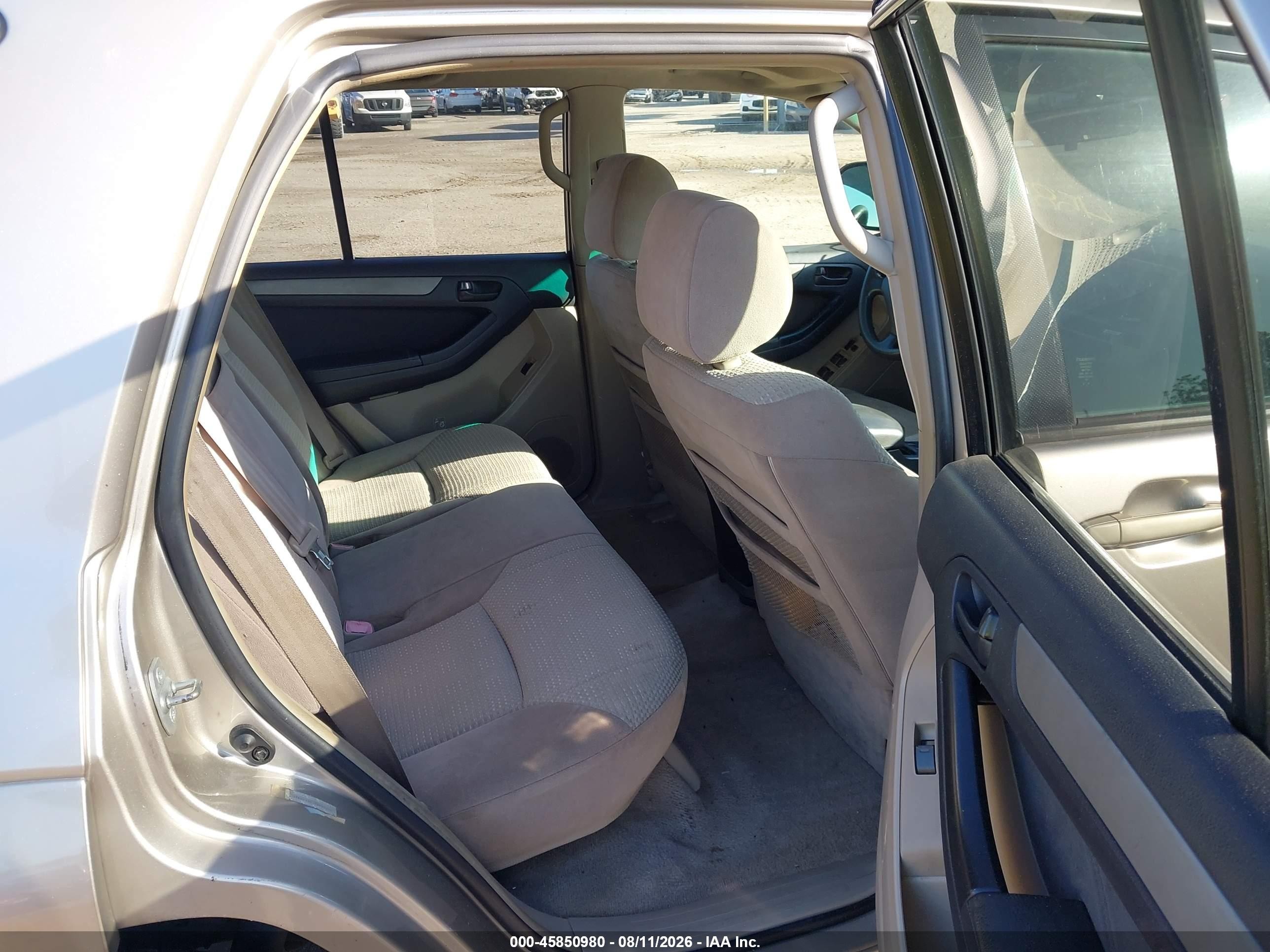 2003 Toyota 4runner Sr5 V6 Beige vin: JTEZU14R330010273
