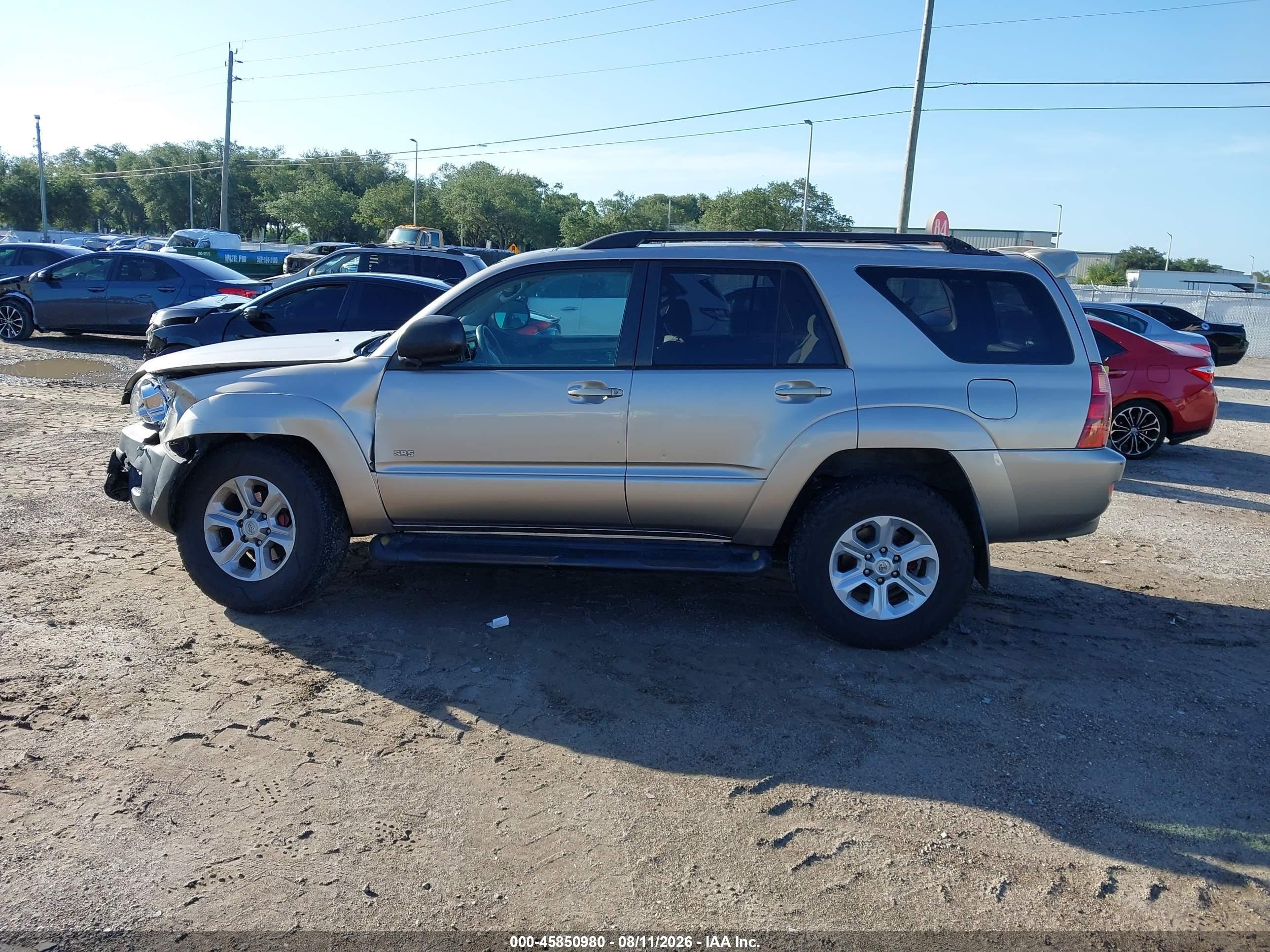2003 Toyota 4runner Sr5 V6 Beige vin: JTEZU14R330010273