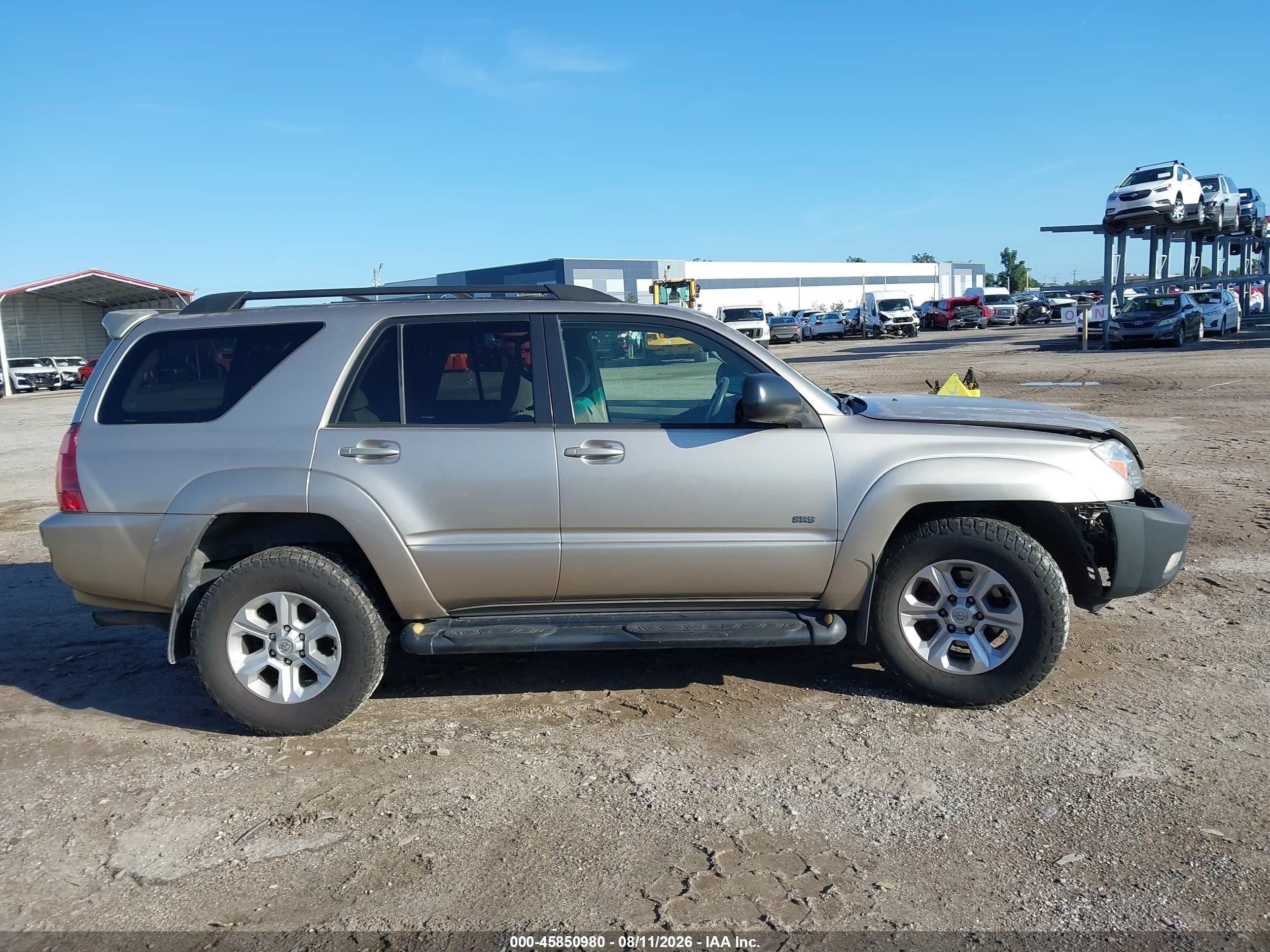 2003 Toyota 4runner Sr5 V6 Beige vin: JTEZU14R330010273