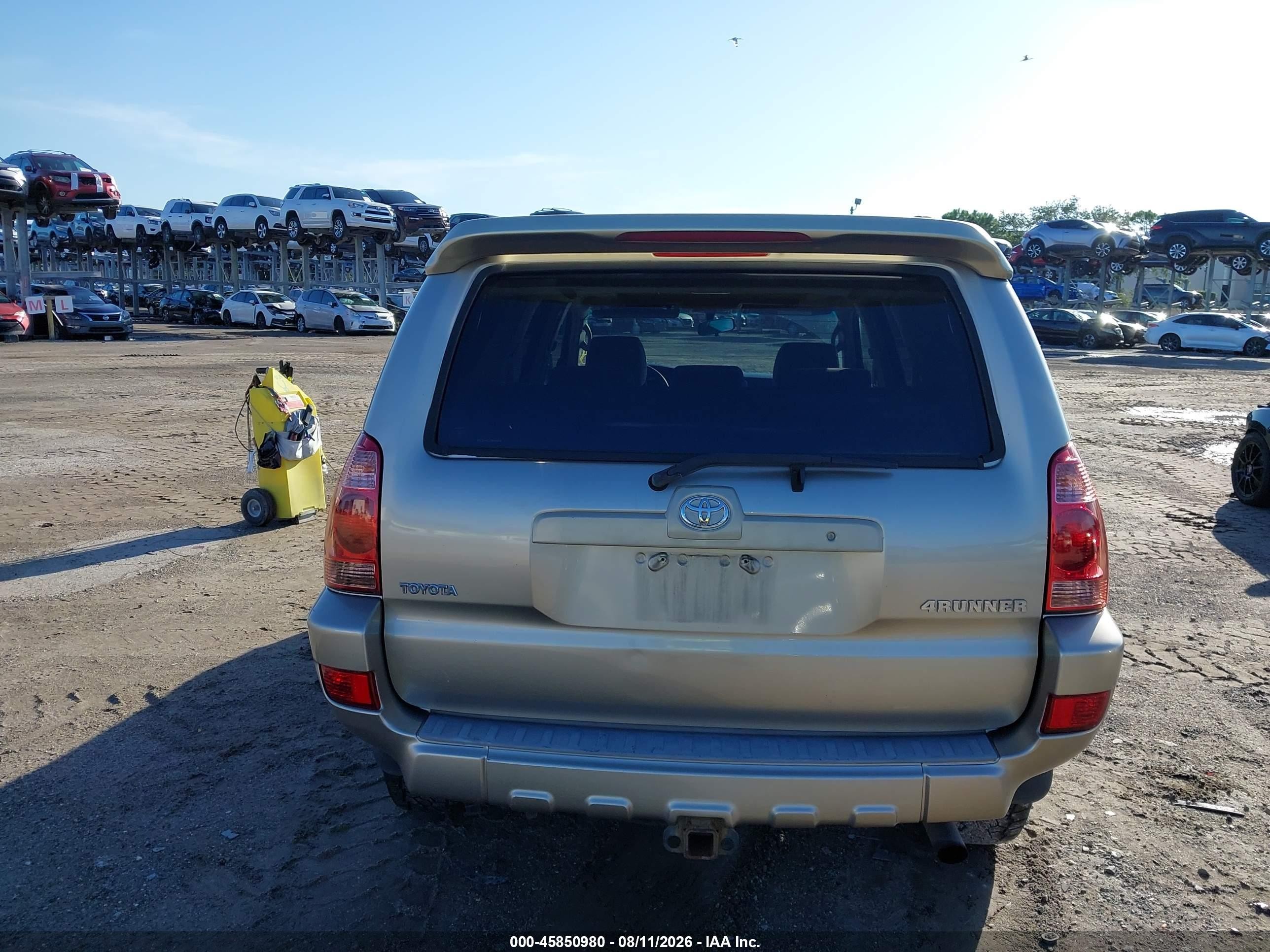 2003 Toyota 4runner Sr5 V6 Beige vin: JTEZU14R330010273