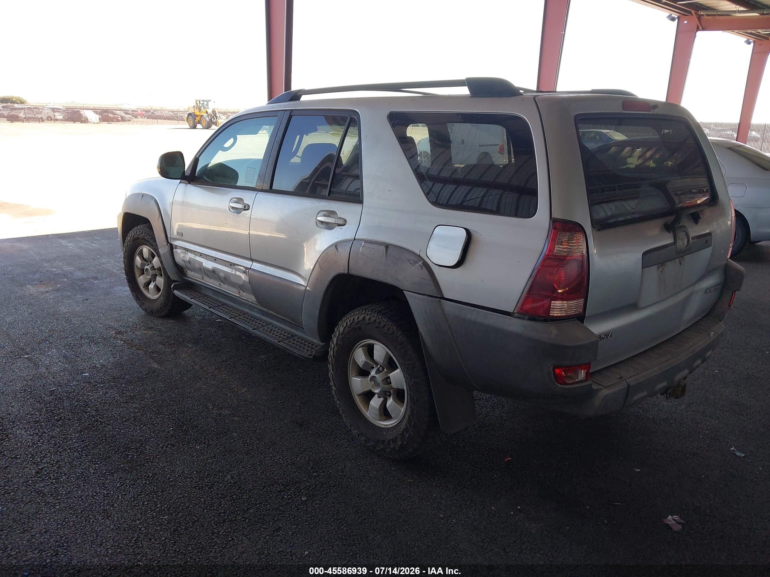 2003 Toyota 4runner Sr5 V6 Серый vin: JTEZU14R338002109