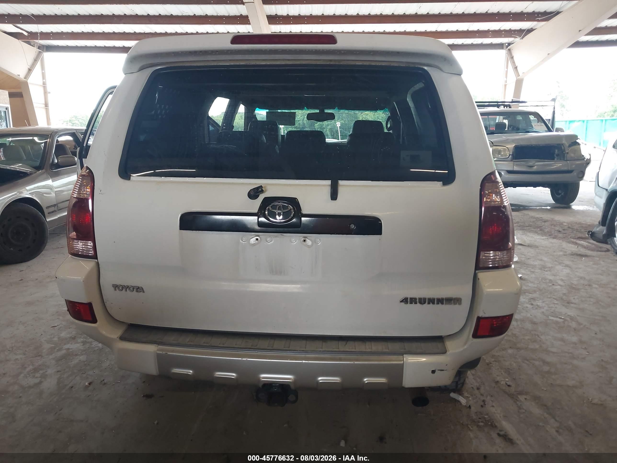 2004 Toyota 4runner Sr5 V6 White vin: JTEZU14R340021131
