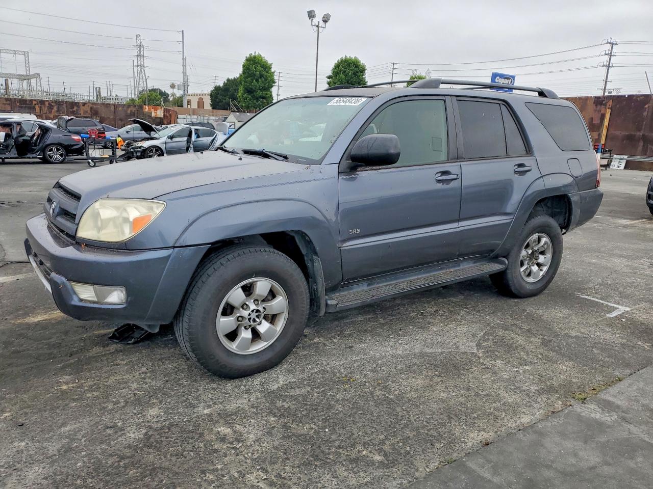 2004 Toyota 4runner Sr5 Blue vin: JTEZU14R340040651