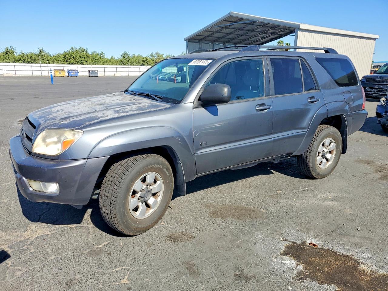 2004 Toyota 4runner Sr5 Gray vin: JTEZU14R340040844