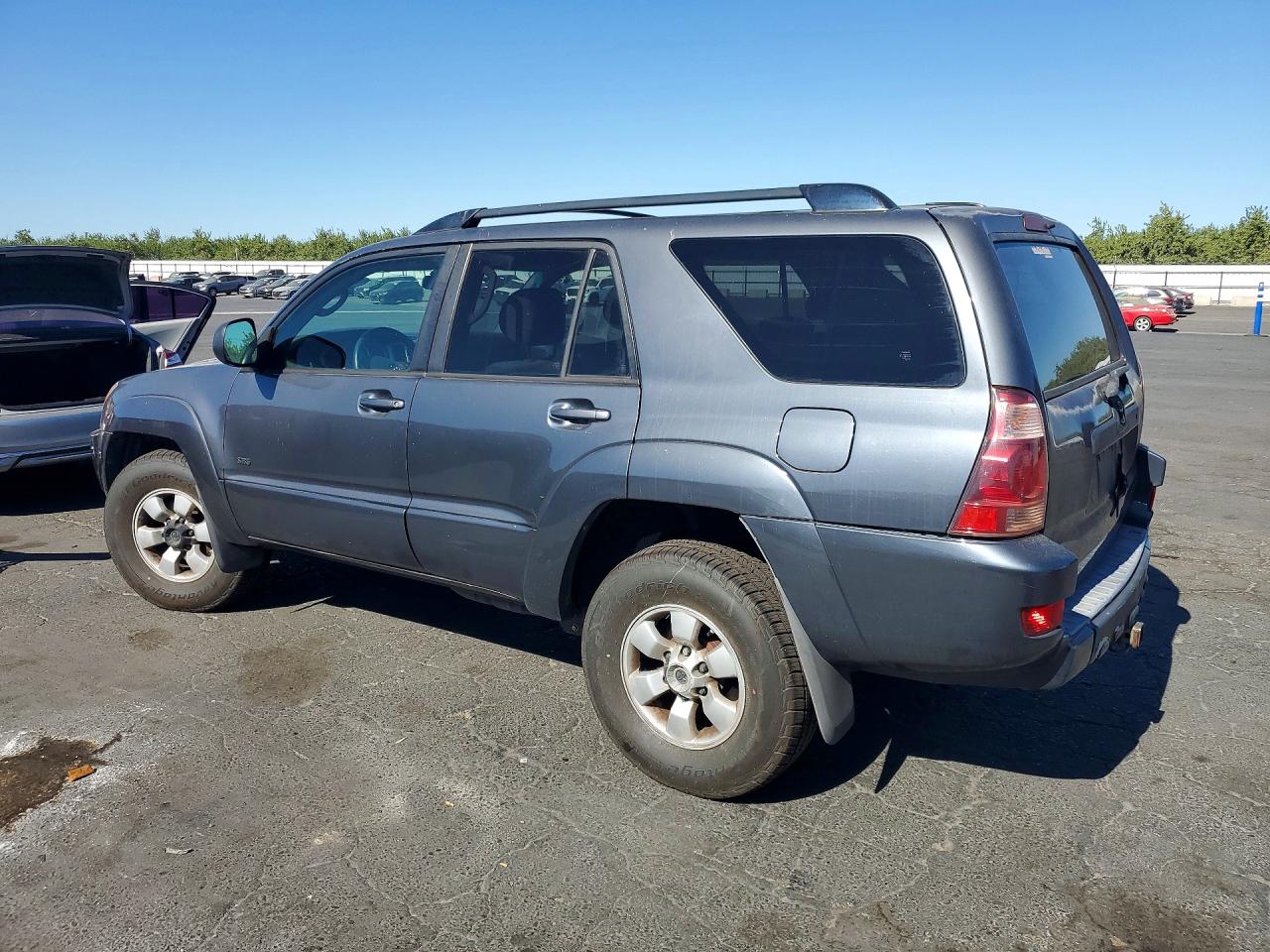2004 Toyota 4runner Sr5 Gray vin: JTEZU14R340040844