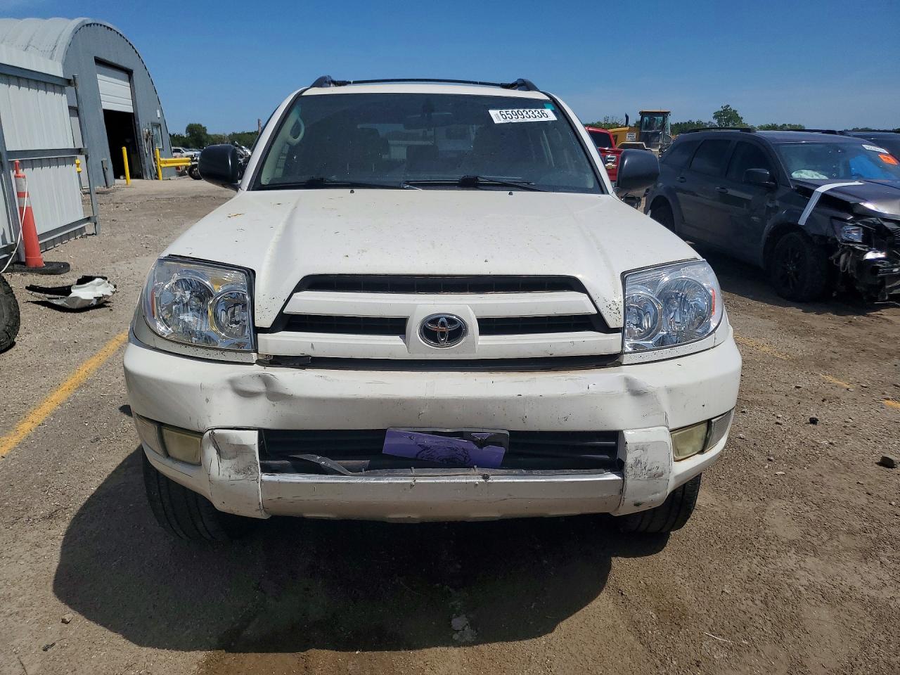 2004 Toyota 4runner Sr5 White vin: JTEZU14R348015931