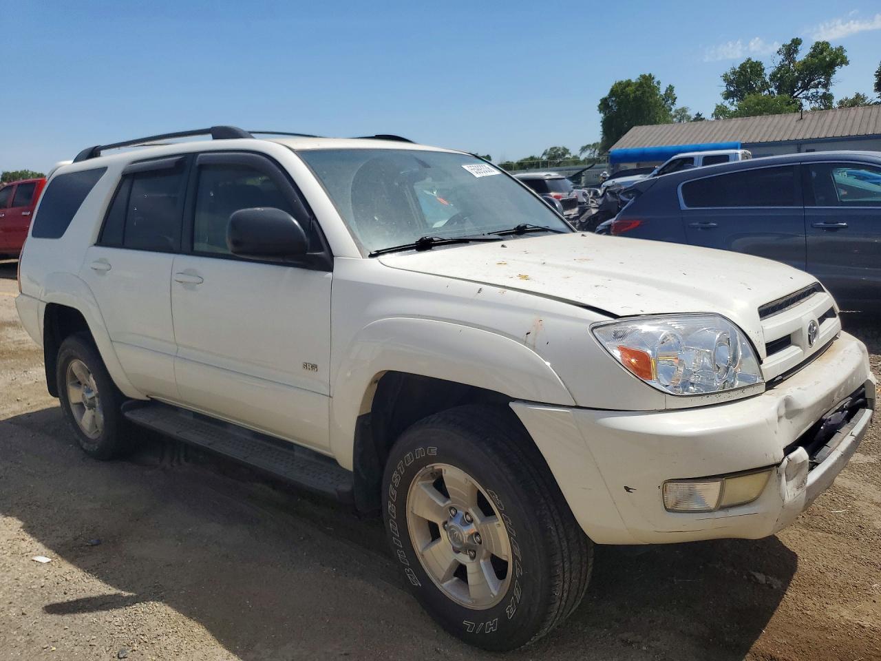 2004 Toyota 4runner Sr5 White vin: JTEZU14R348015931