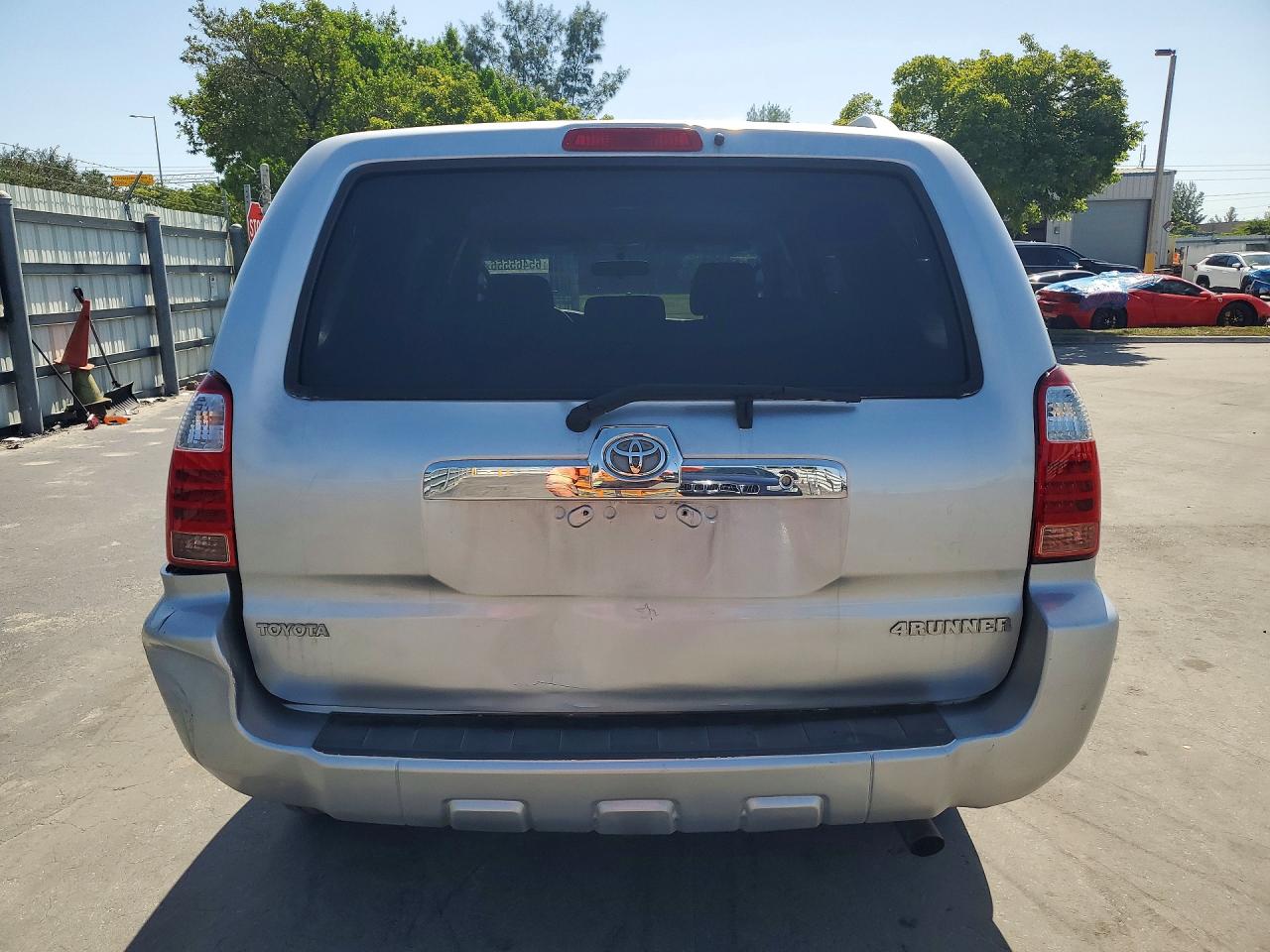 2006 Toyota 4runner Sr5 Silver vin: JTEZU14R368064663