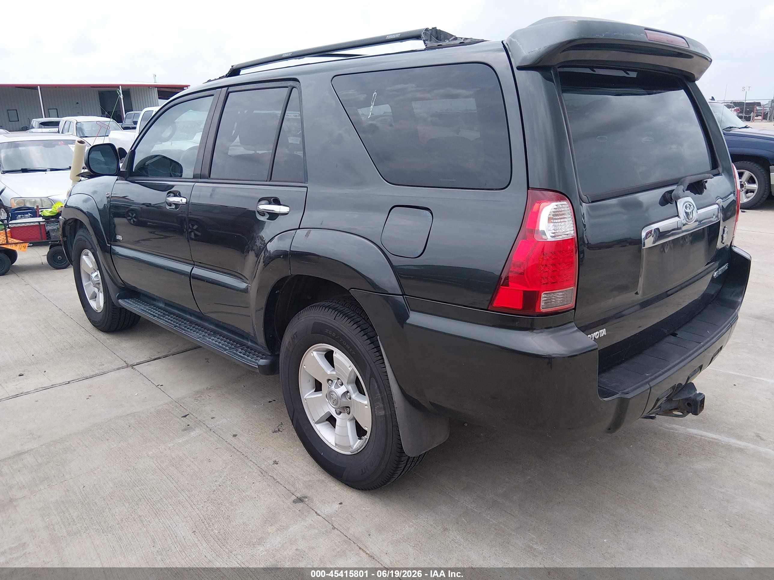 2007 Toyota 4runner Sr5 Black vin: JTEZU14R370091393