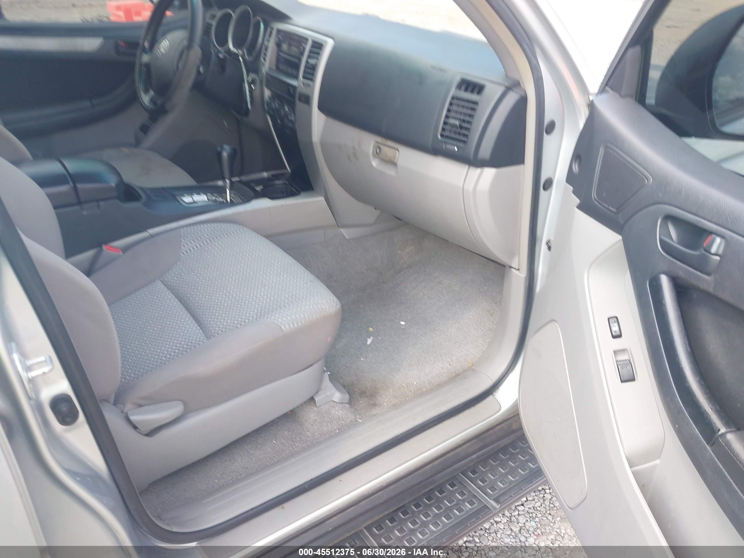 2007 Toyota 4runner Sr5 Gray vin: JTEZU14R370092060