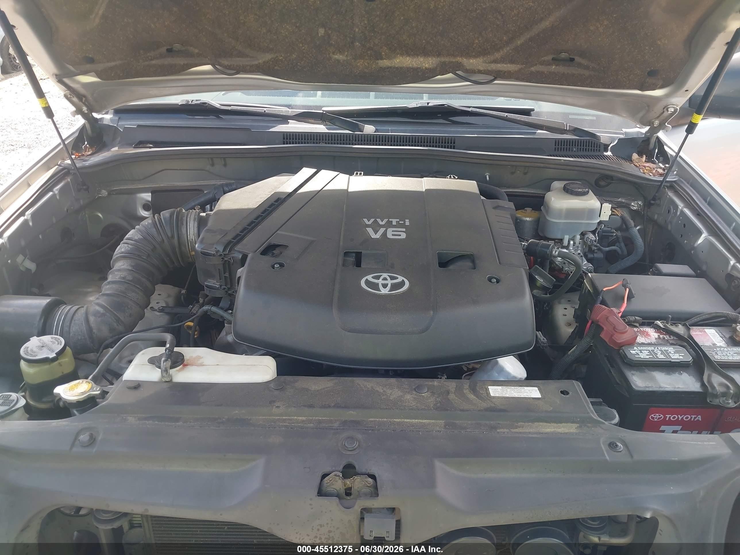 2007 Toyota 4runner Sr5 Gray vin: JTEZU14R370092060