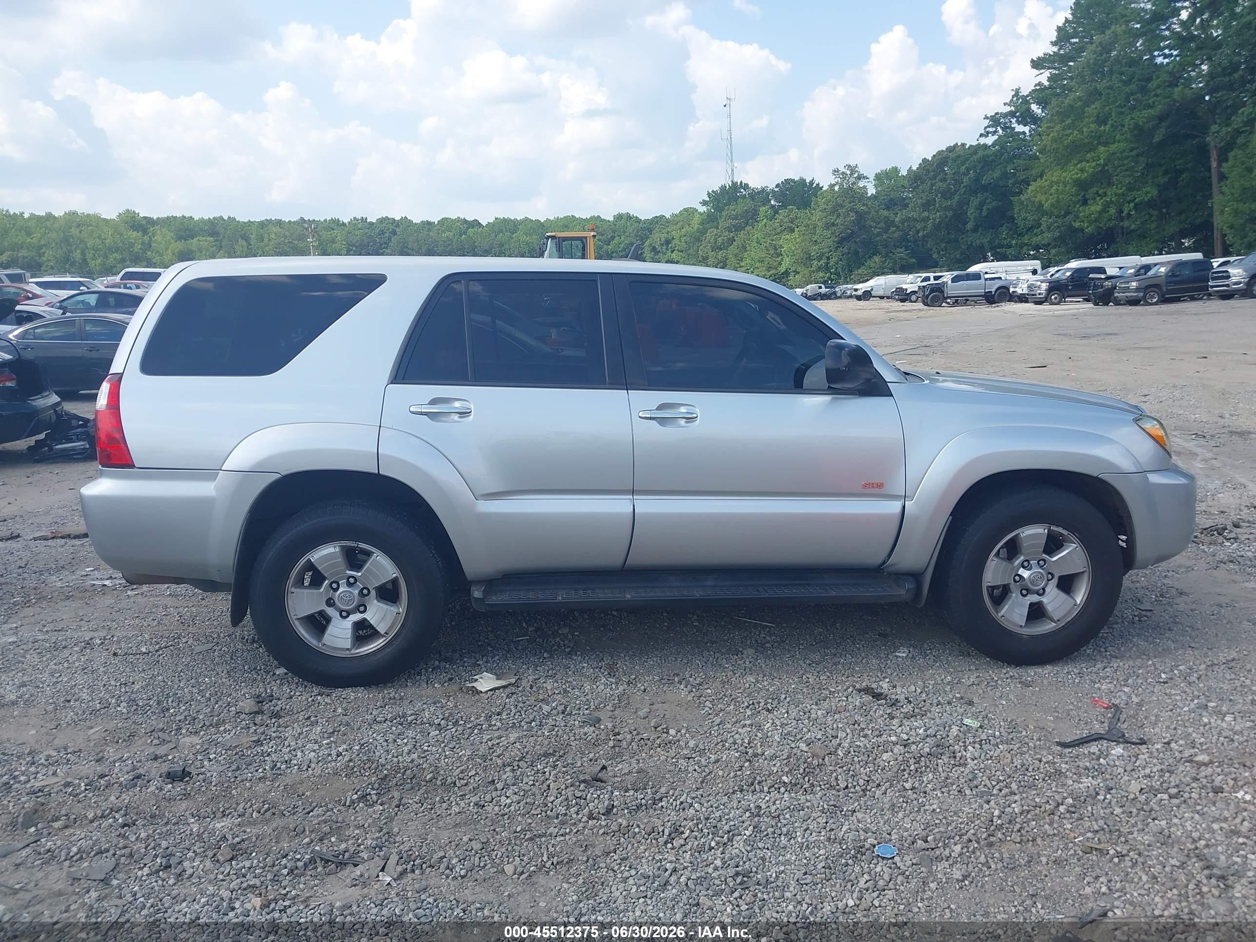 2007 Toyota 4runner Sr5 Gray vin: JTEZU14R370092060