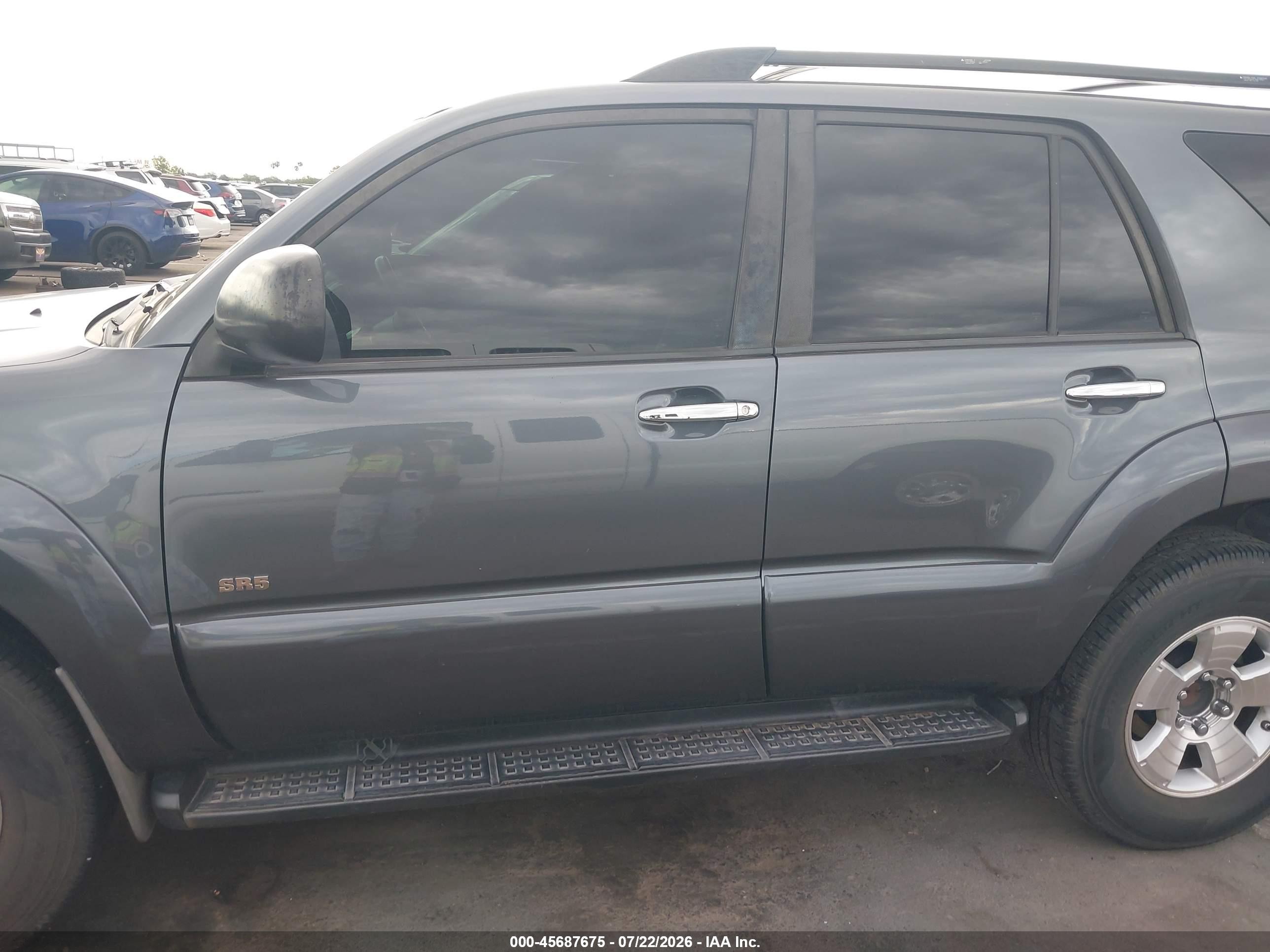 2007 Toyota 4runner Sr5 Gray vin: JTEZU14R370093029