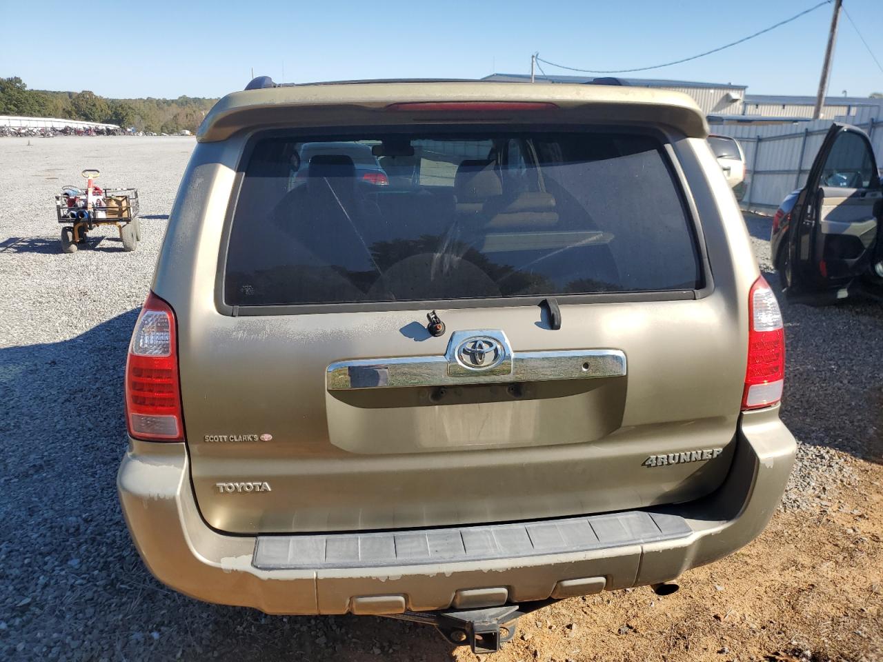 2007 Toyota 4runner Sr5 Beige vin: JTEZU14R378069055