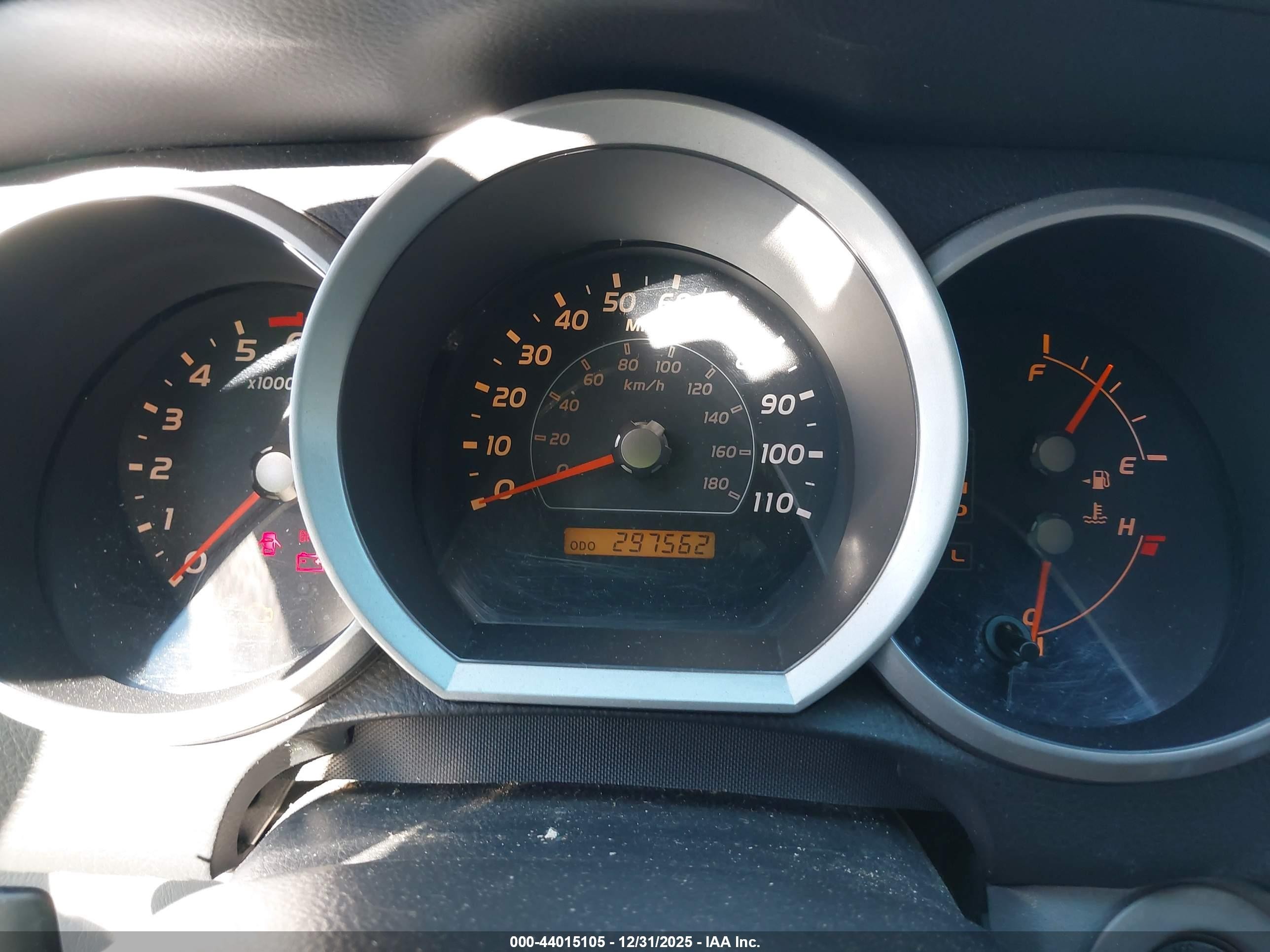 2007 Toyota 4runner Sr5 V6 Silver vin: JTEZU14R378071503