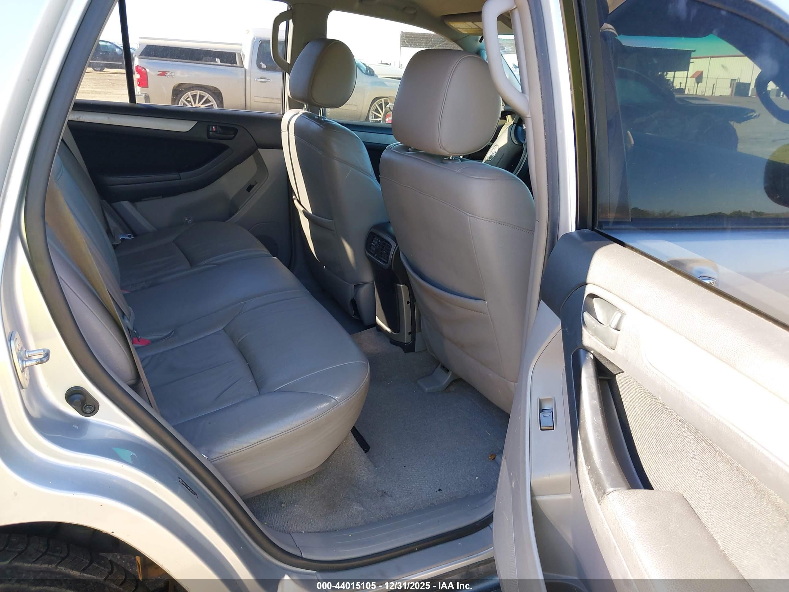 2007 Toyota 4runner Sr5 V6 Silver vin: JTEZU14R378071503