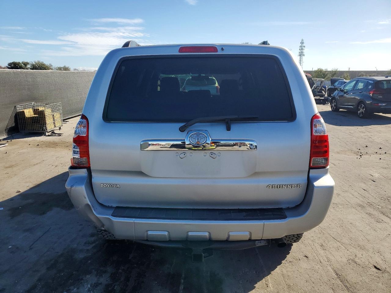 2007 Toyota 4runner Sr5 Silver vin: JTEZU14R378081058