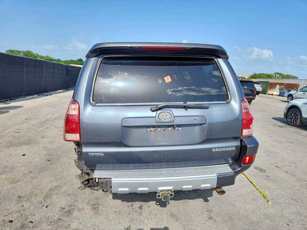 2004 Toyota 4runner Sport Edition Gray vin: JTEZU14R448013721