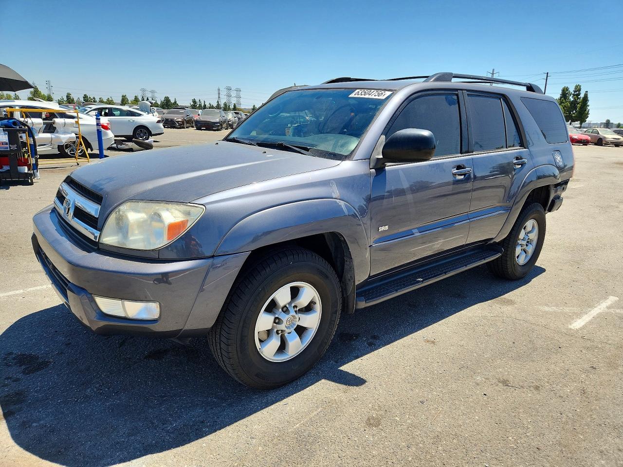 2005 Toyota 4runner Sr5 Gray vin: JTEZU14R450059095