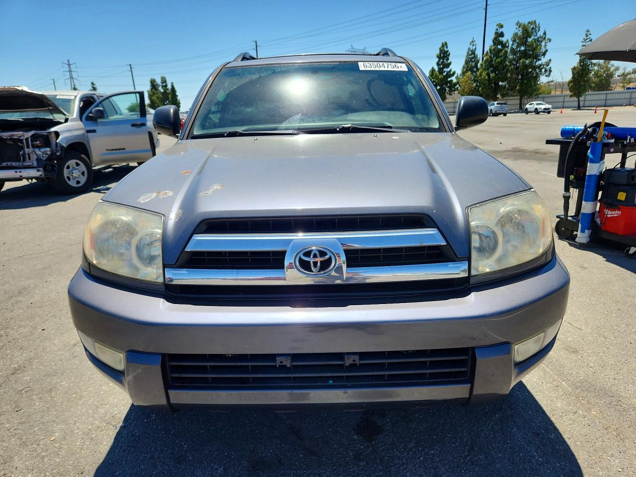 2005 Toyota 4runner Sr5 Gray vin: JTEZU14R450059095