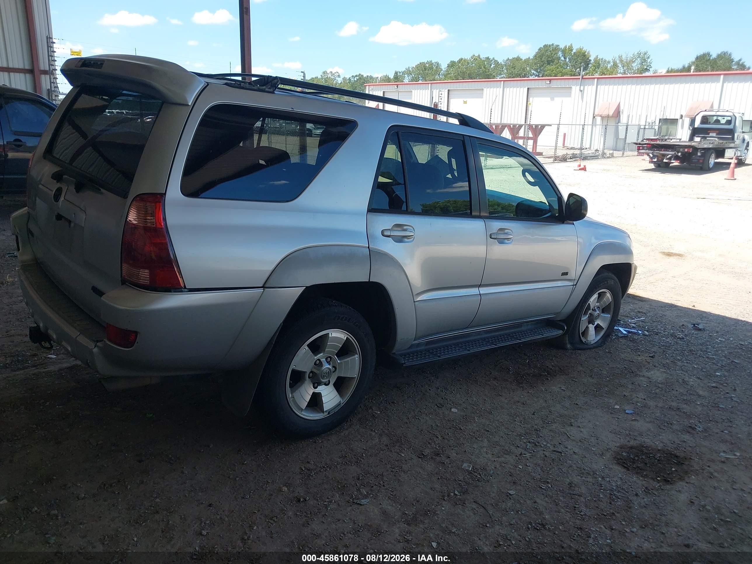 2005 Toyota 4runner Sr5 V6 Серый vin: JTEZU14R458037325